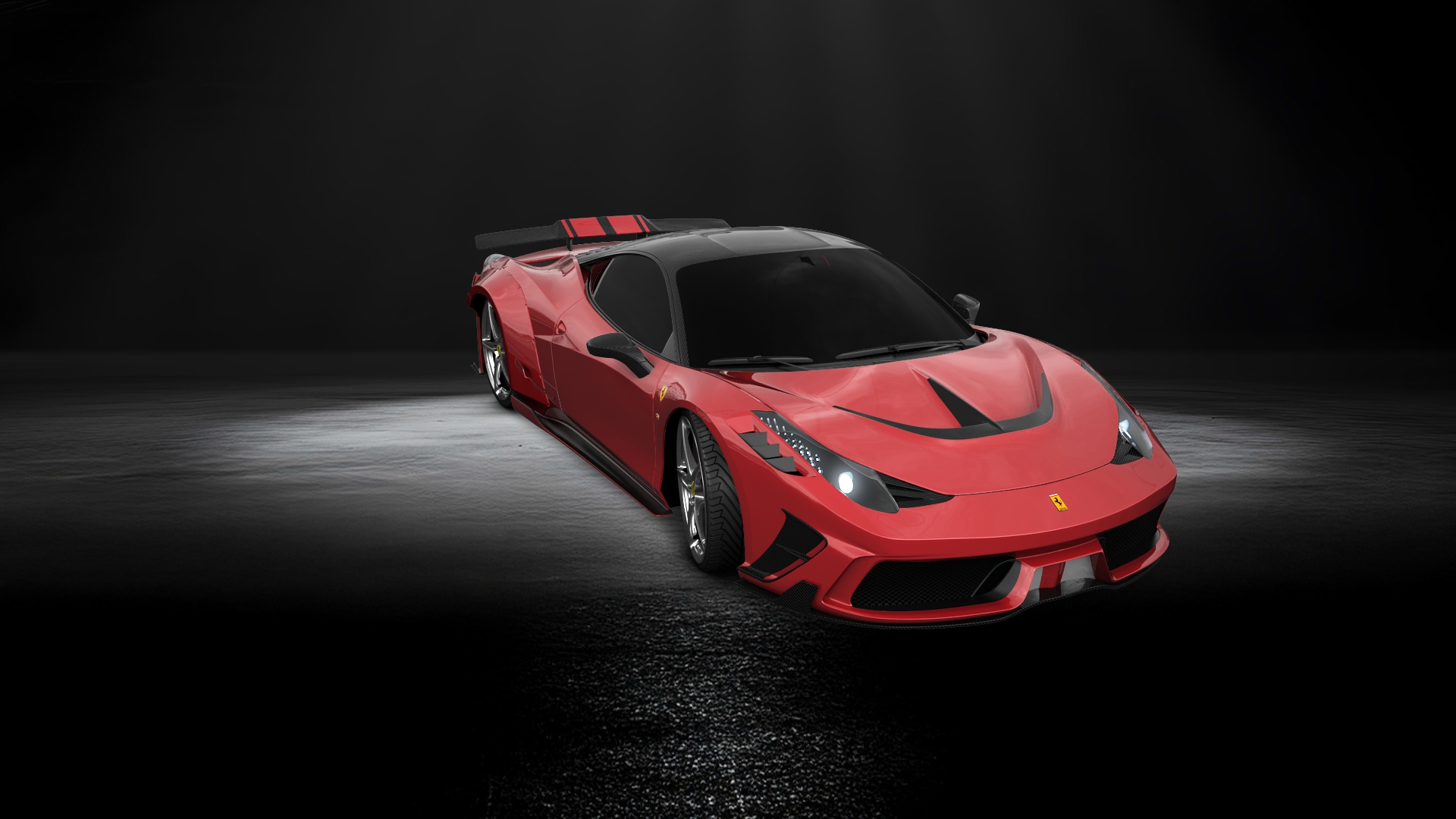Ferrari 458 Italia 2 door spider 2010 tuning