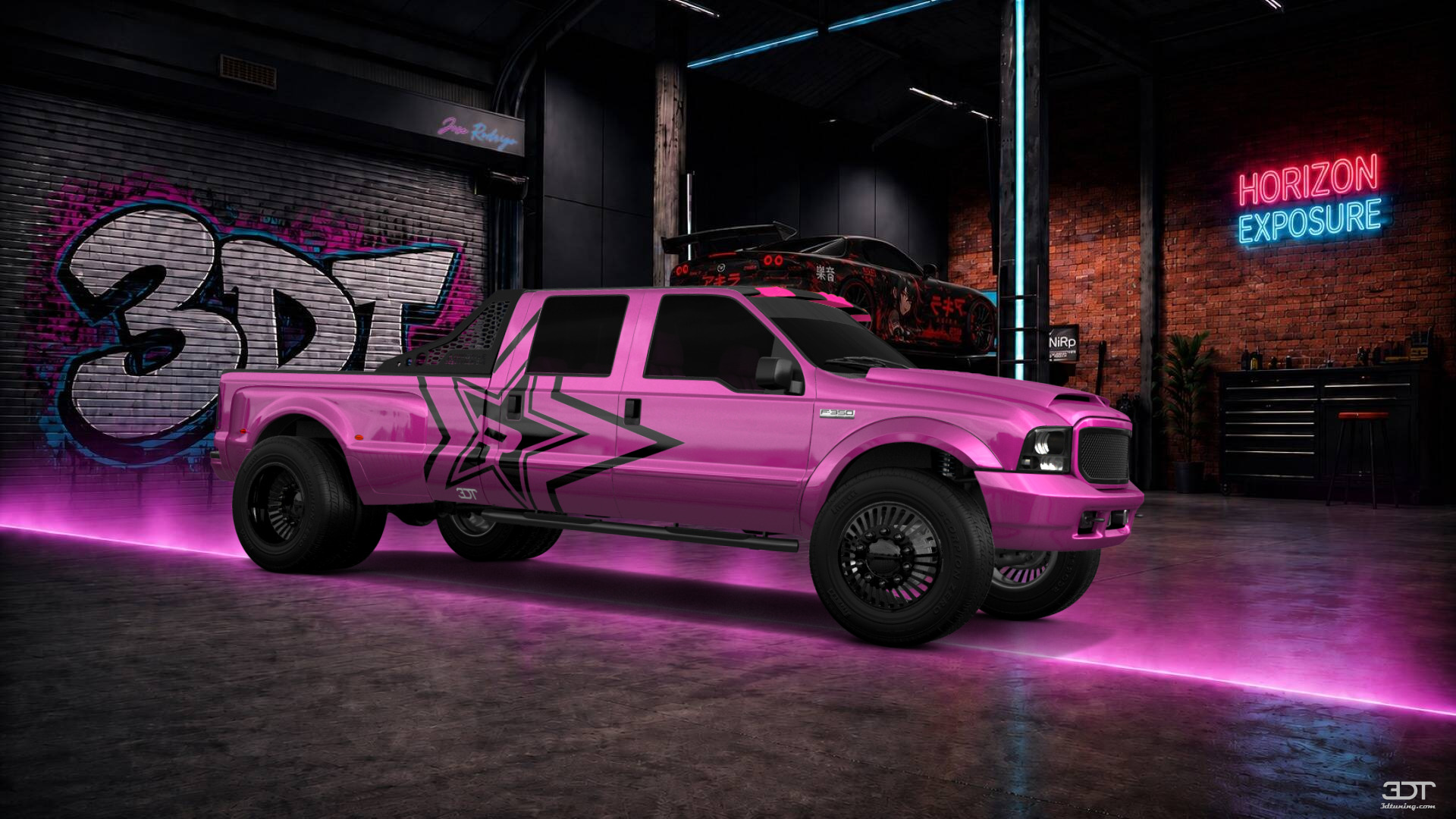 Tuning Ford F-350 DRW 4 Door pickup truck 1999