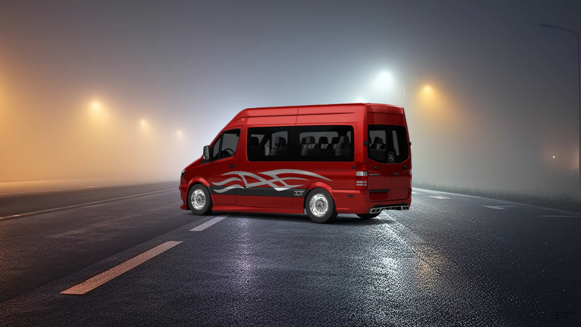 Mercedes Sprinter Passenger Van 2013 tuning