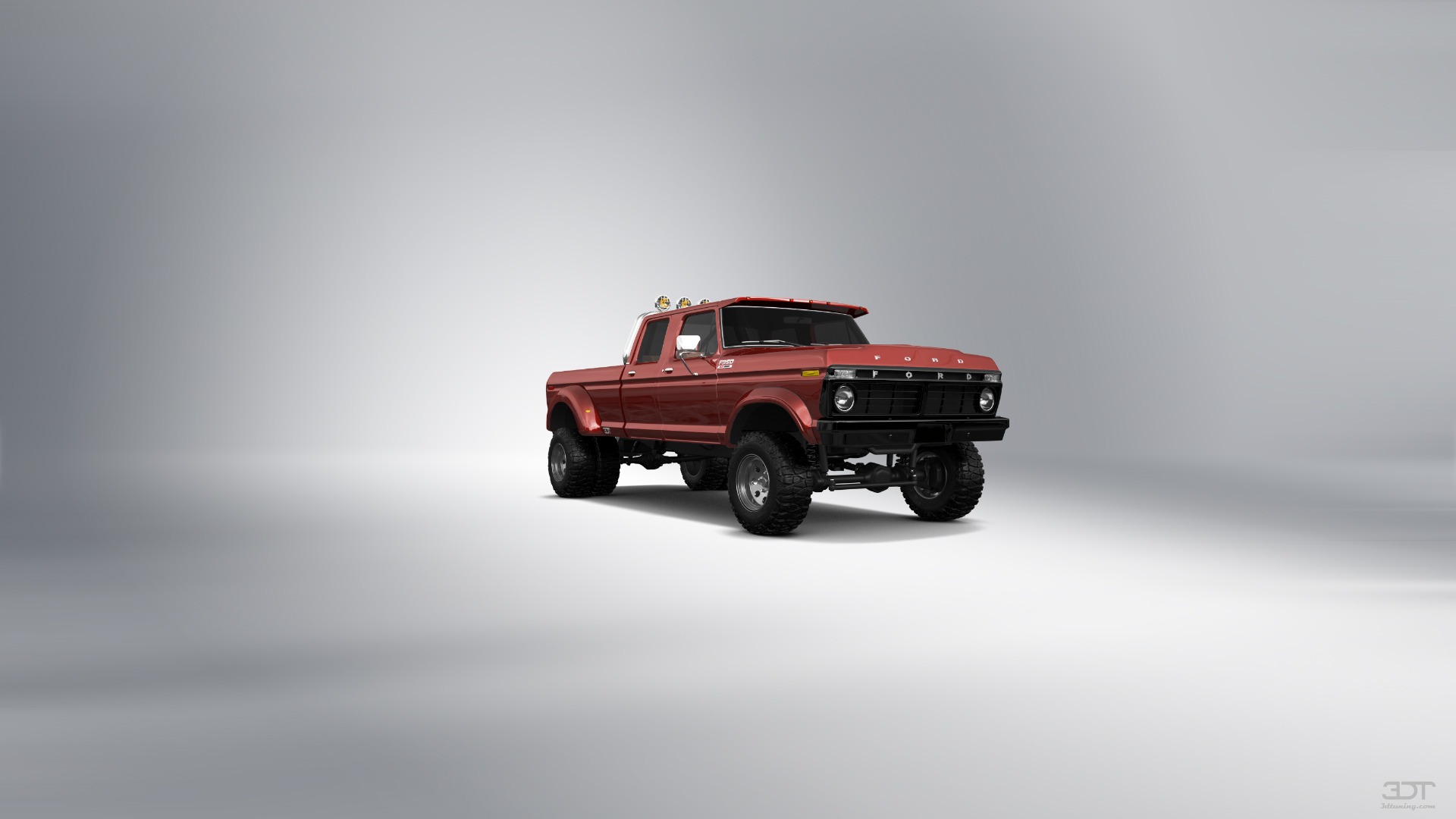 Ford F-350 Dually 4 Door pickup truck 1973