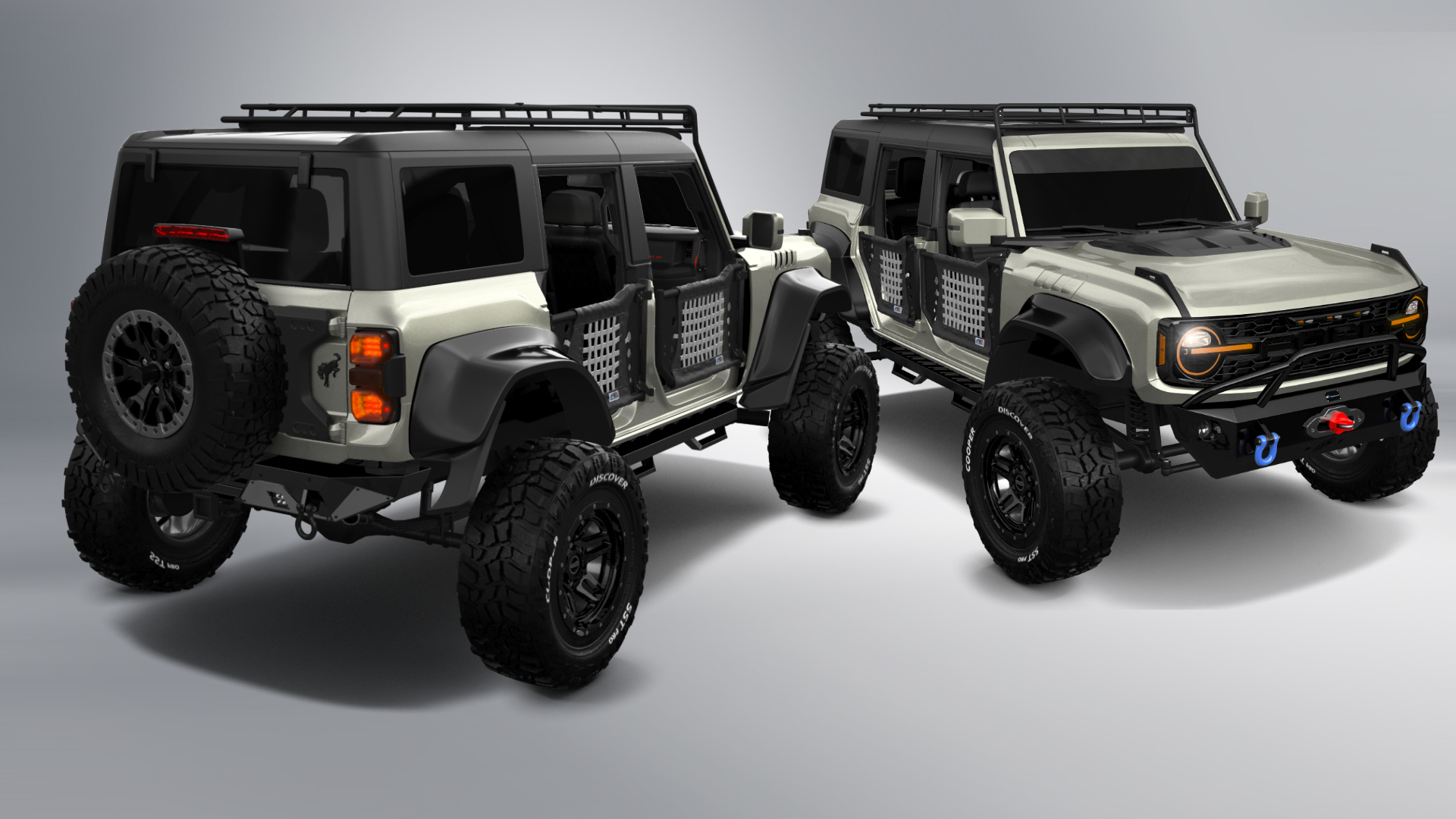 Ford Bronco Raptor 4 Door pickup truck 2022