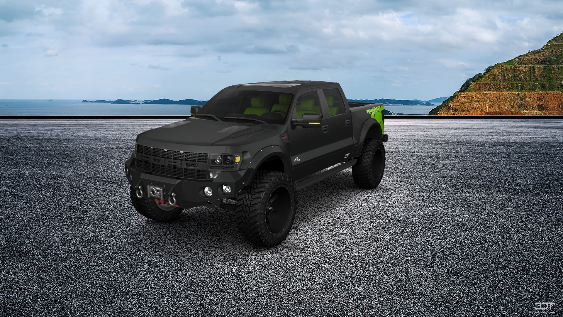 Ford F-150 SVT Raptor 4 Door pickup truck 2013