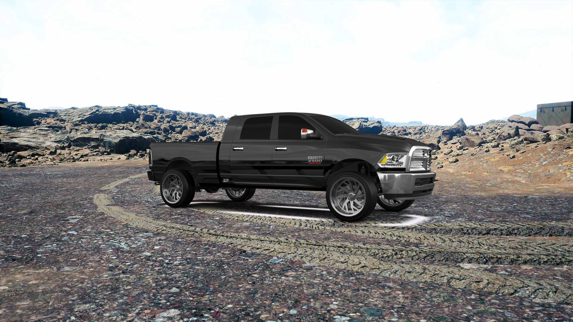 Dodge Ram 2500 Mega Cab 6.4 ft box 4 Door pickup truck 2010