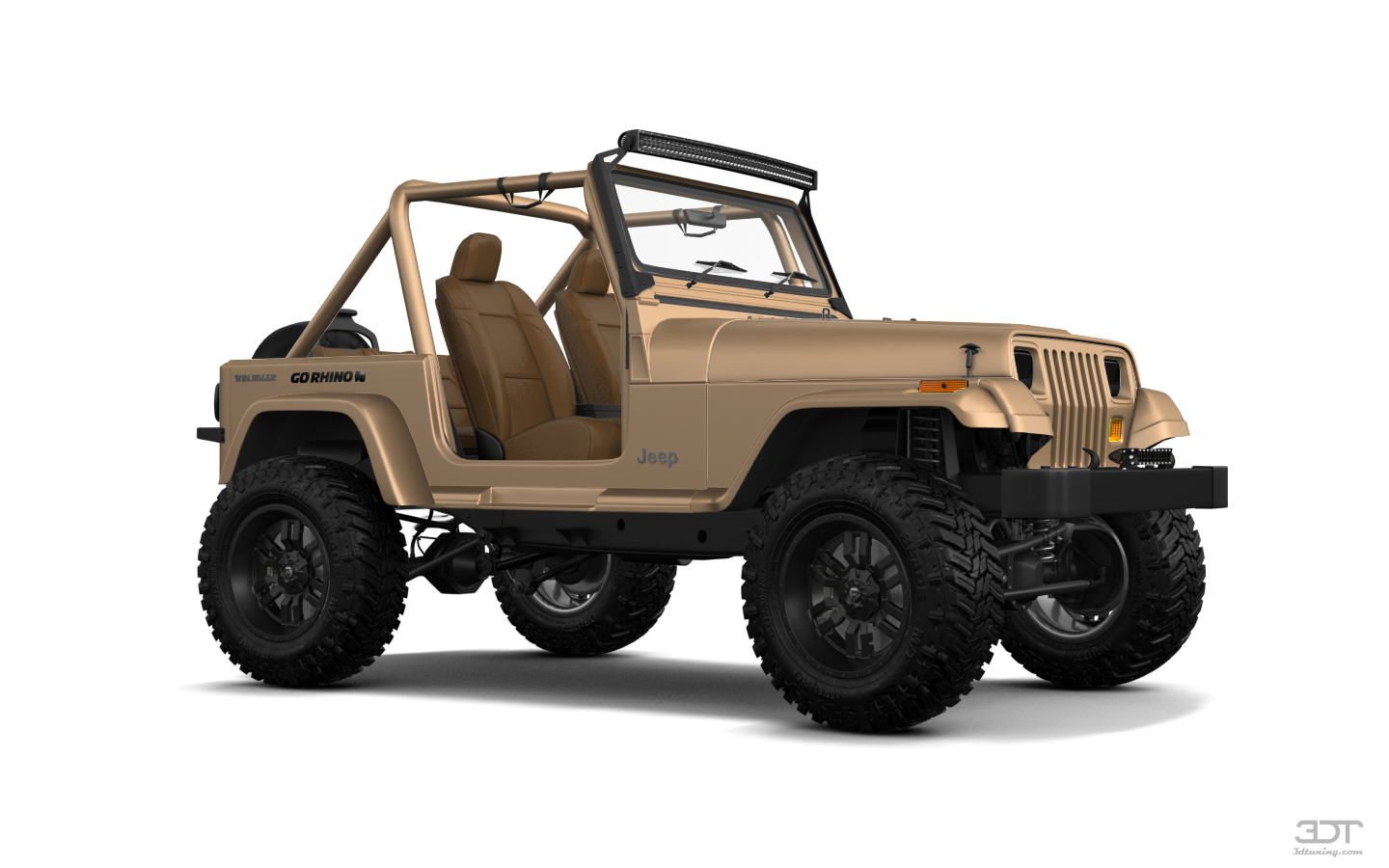 Tuning Jeep Wrangler YJ 2 Door SUV 1990
