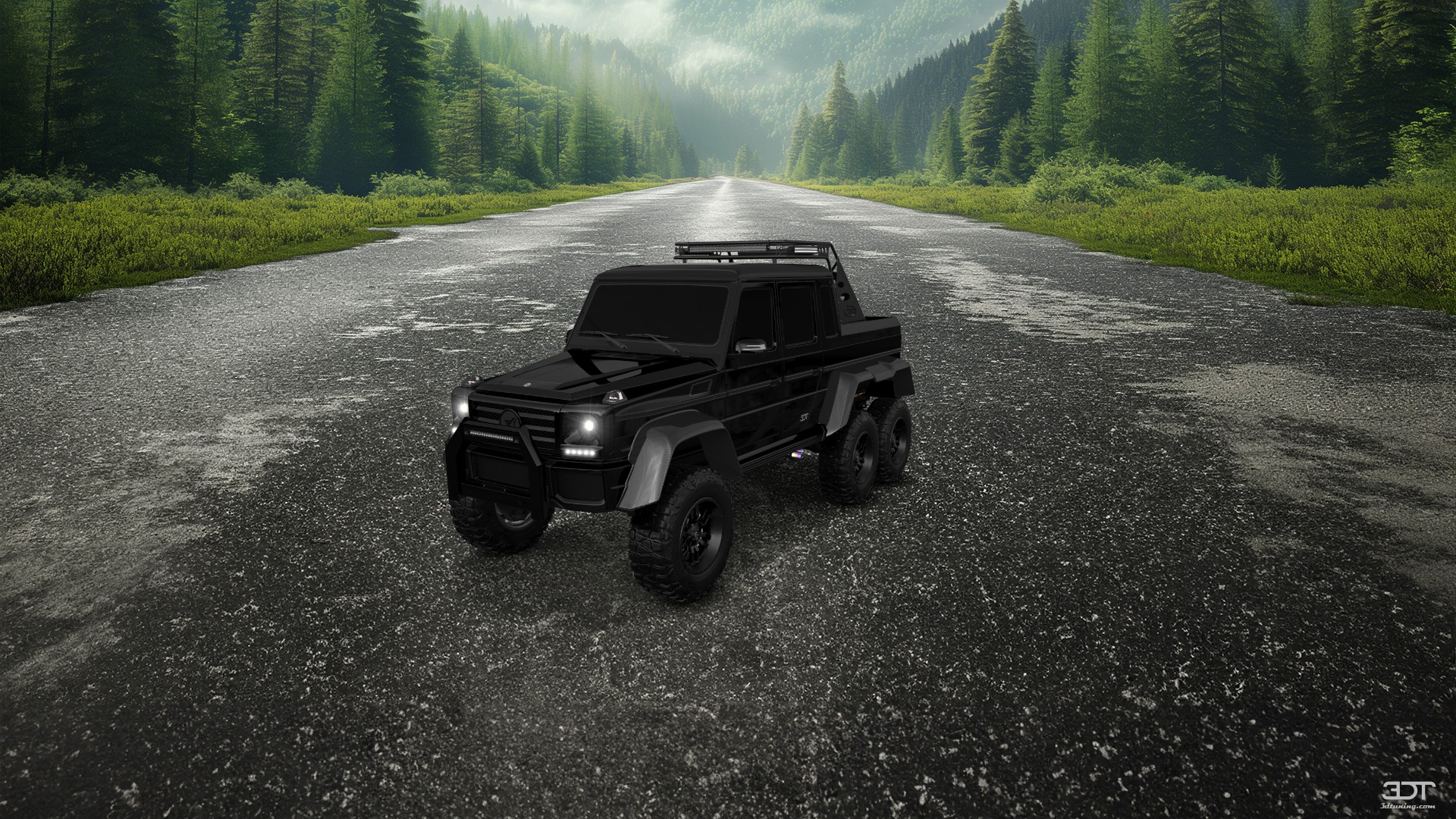 Mercedes G 63 AMG 6x6 4 Door pickup truck 2013