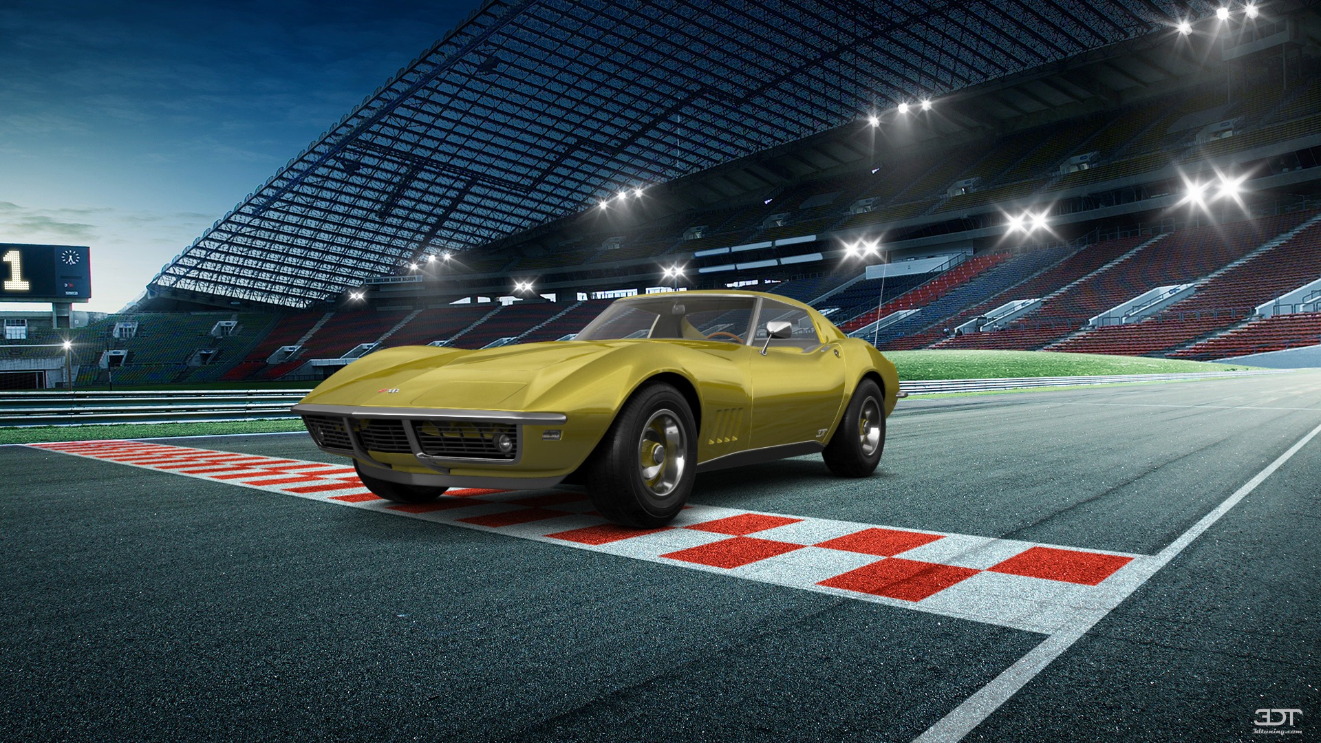 Chevrolet Corvette 2 Door Coupe 1968 Images