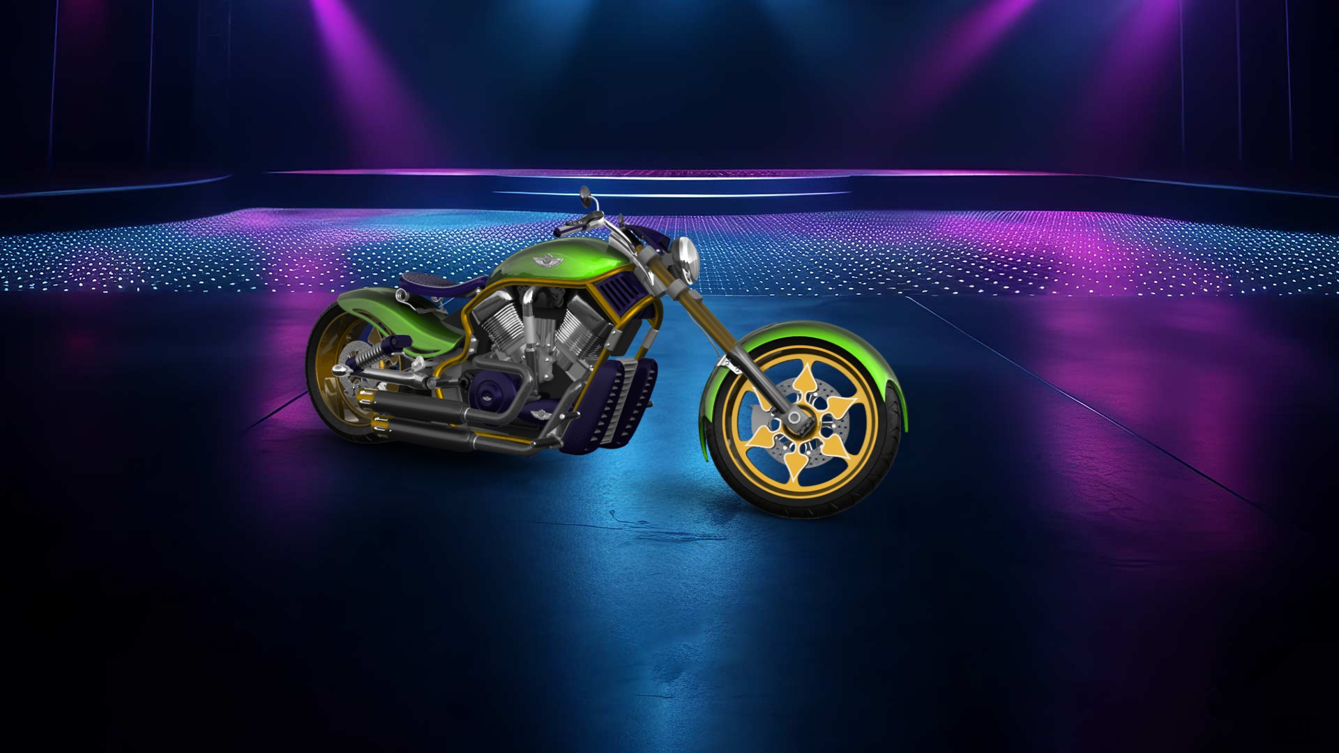 Harley-Davidson Custom Chopper Cruiser 2011