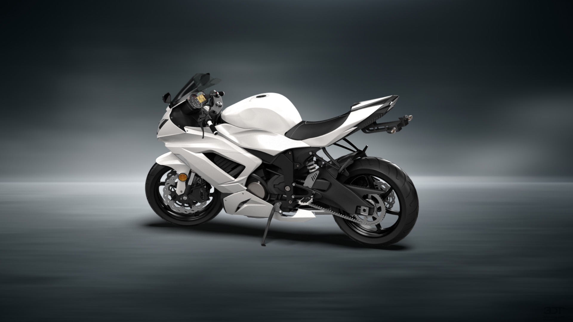 Kawasaki Ninja ZX 6R Sport Bike 2015 tuning