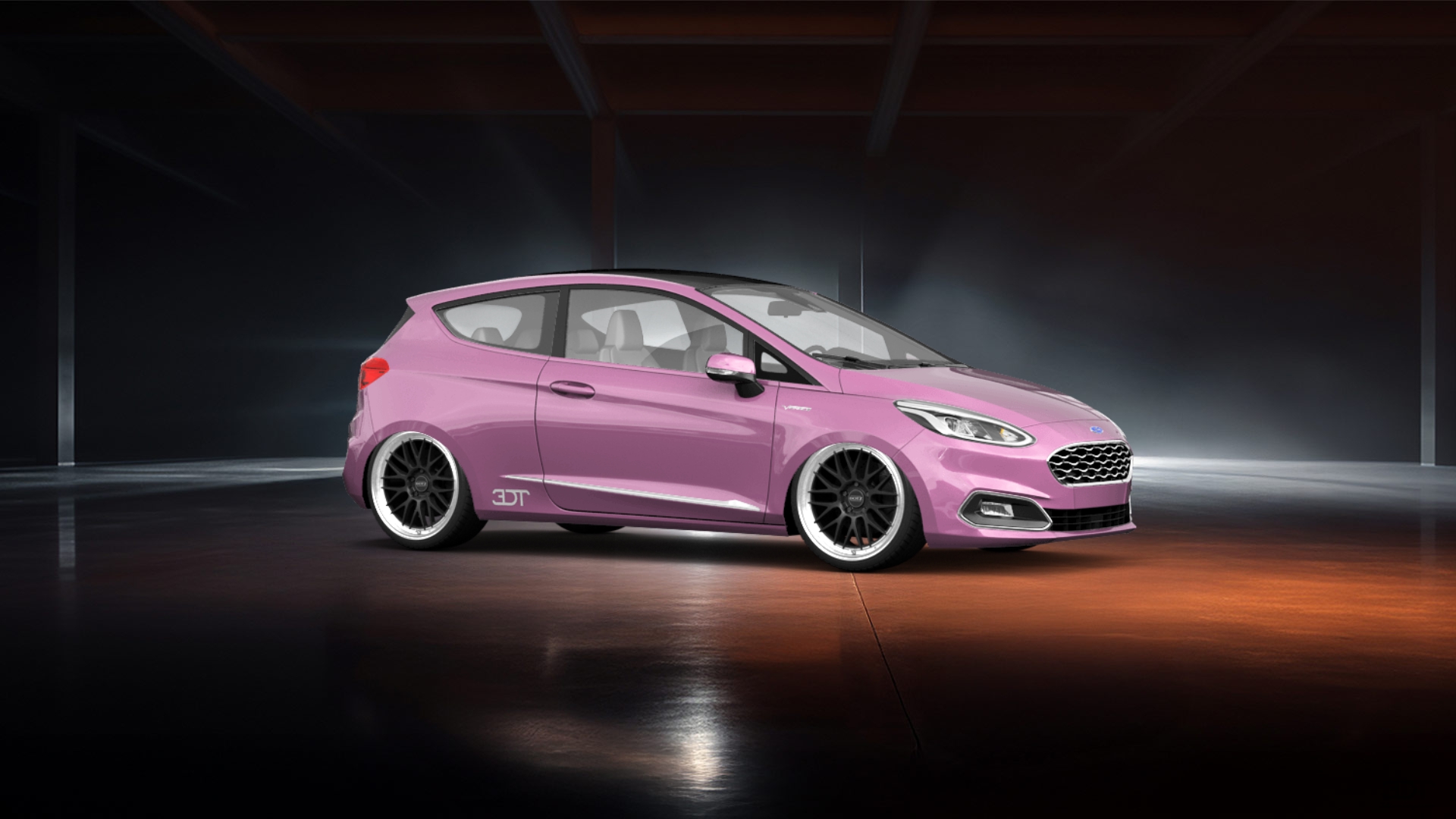 Ford Fiesta Vignale 3 Door Hatchback 2017 tuning