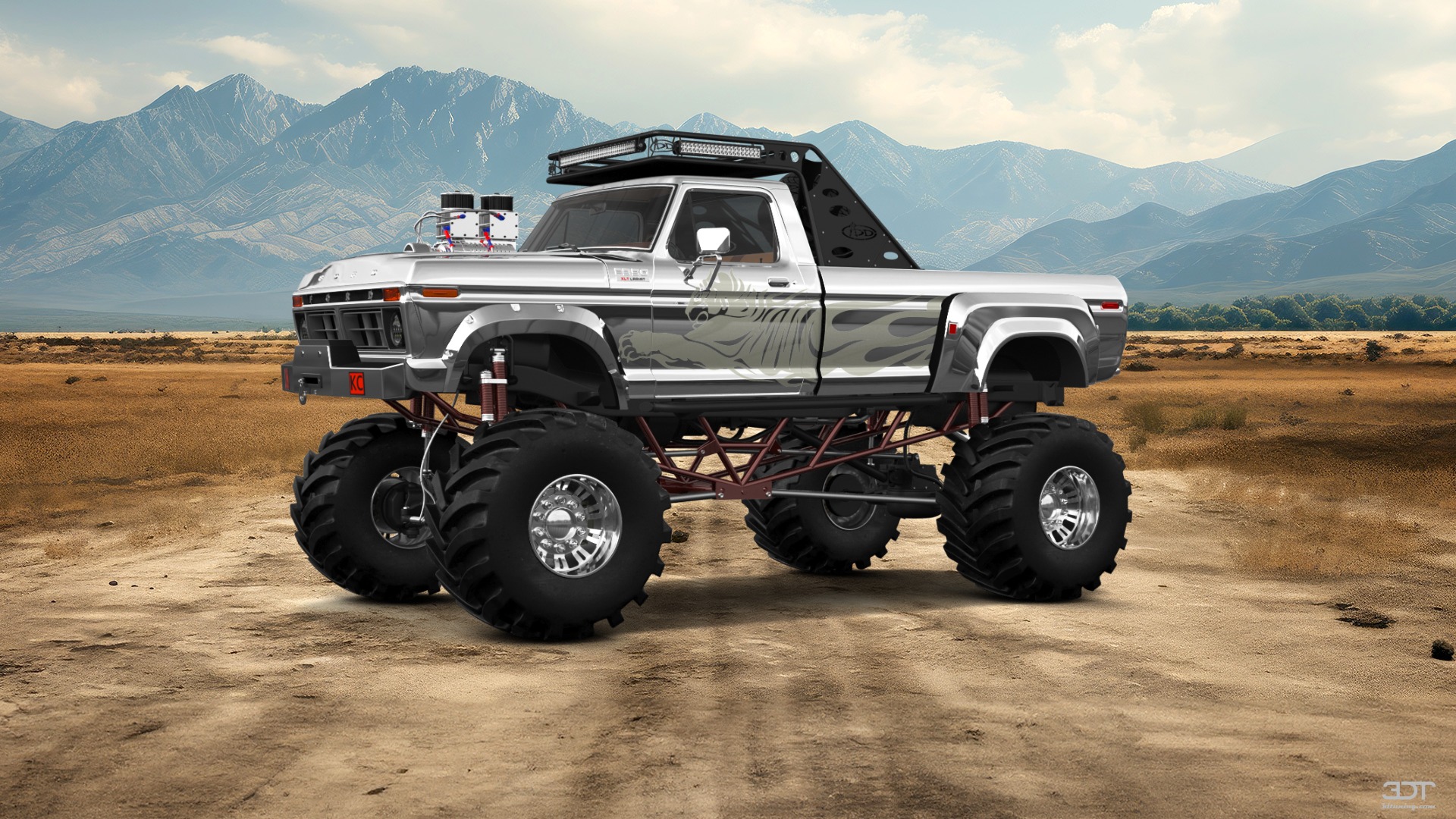 Ford F-350 Dually 2 Door pickup truck 1974