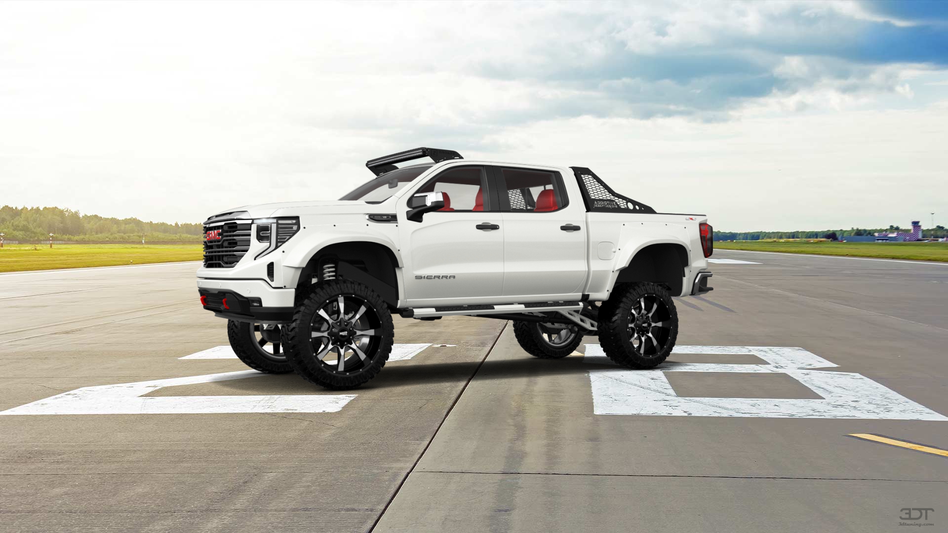 GMC Sierra 1500 Crew Cab 5.8 ft box 4 Door pickup truck 2023 tuning
