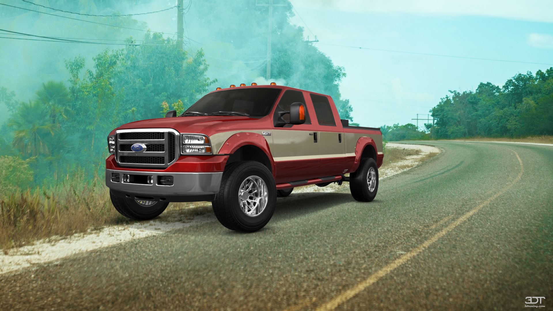 Ford F-250 Crew Cab 4 Door pickup truck 1999