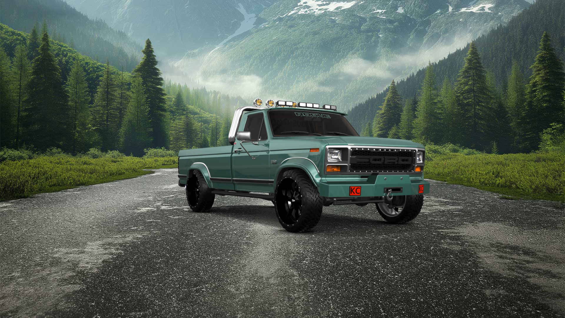 Ford F-150 2 Door pickup truck 1986
