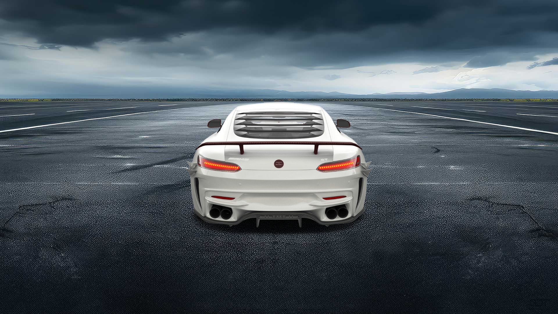 Mercedes AMG GT 2 door fastback coupe 2015