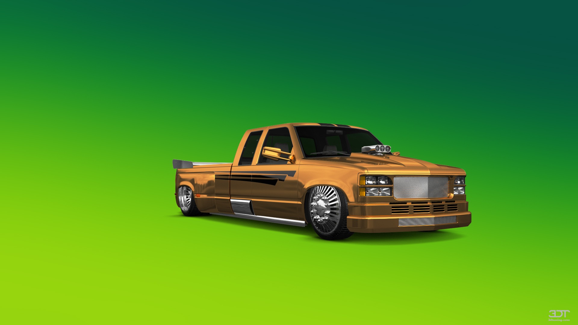 Chevrolet K3500 Extended Cab Pickup Truck 1988 tuning