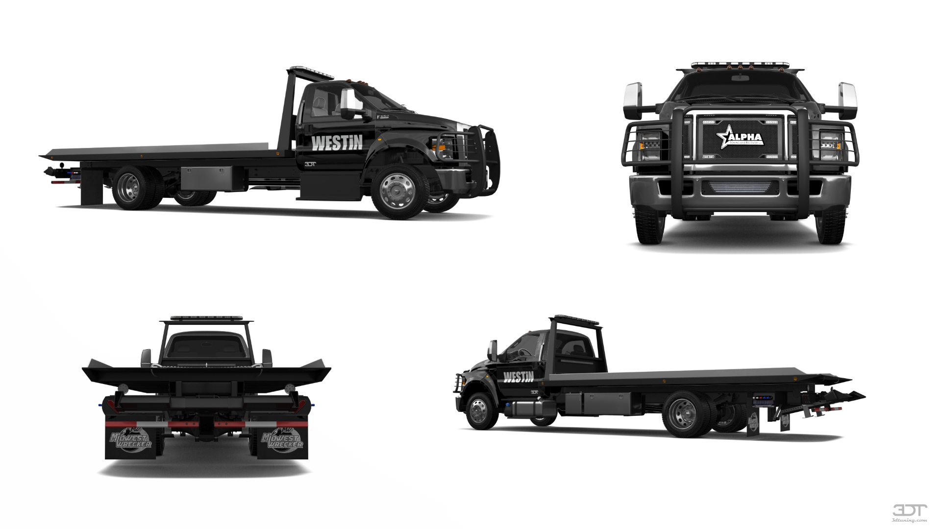Ford F-650 Tow Truck Pickup 2016 tuning