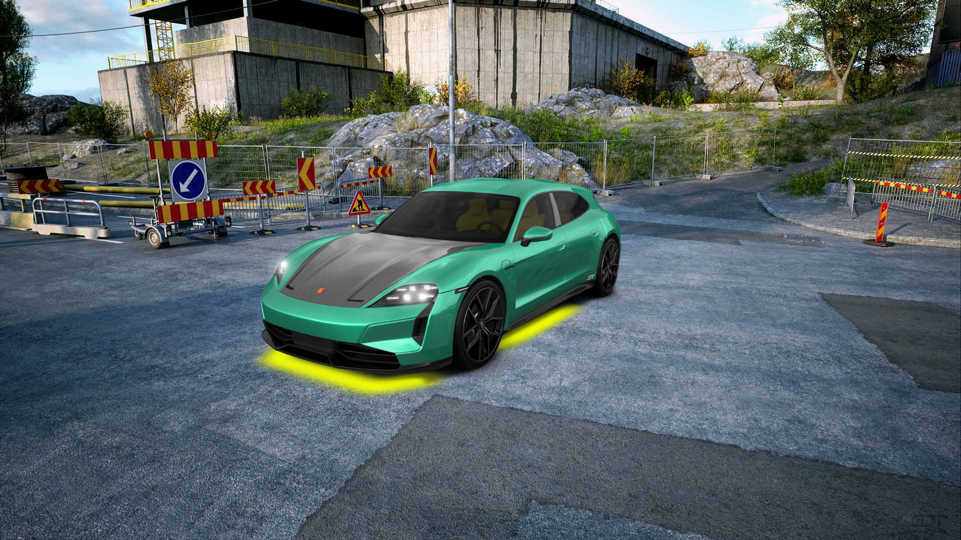 Porsche Taycan Sport Turismo Shooting Brake 2019 tuning