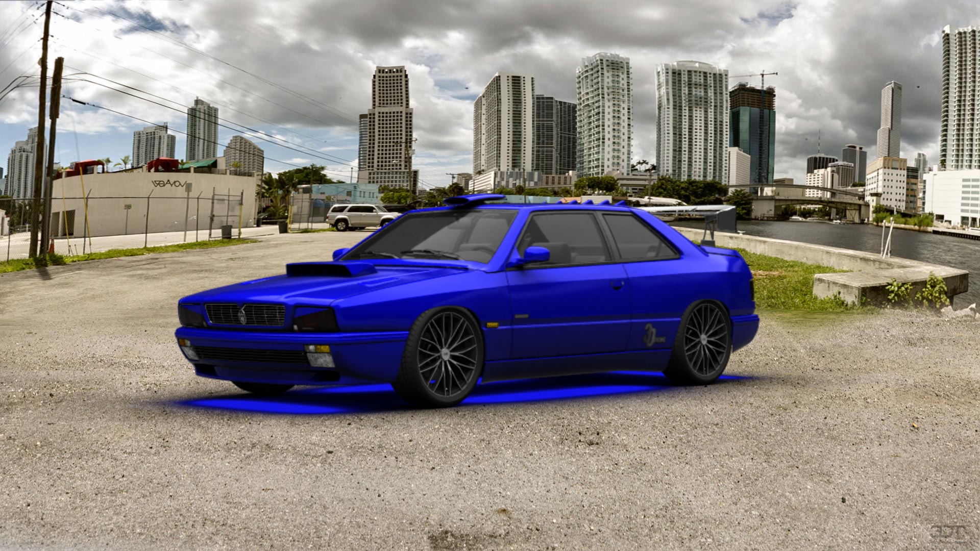 Maserati Ghibli Coupe 1992 tuning