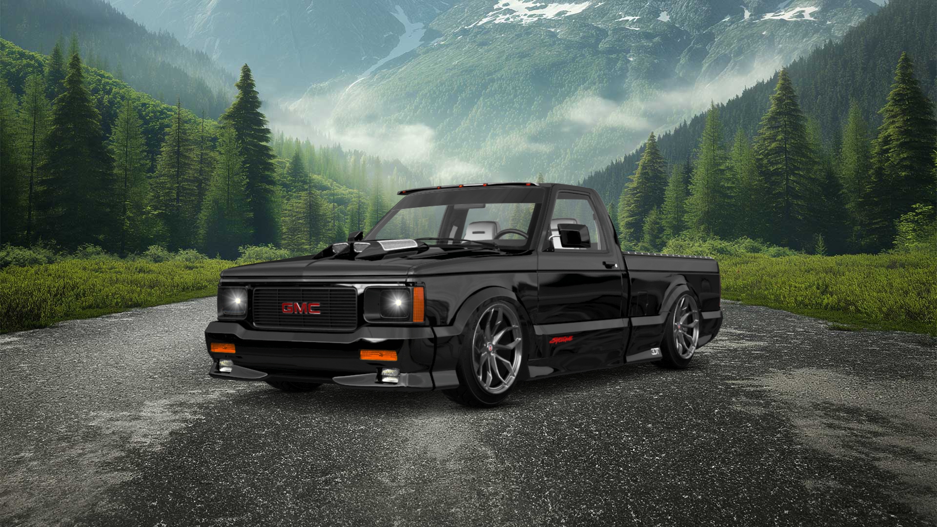 GMC Syclone 2 Door pickup truck 1991