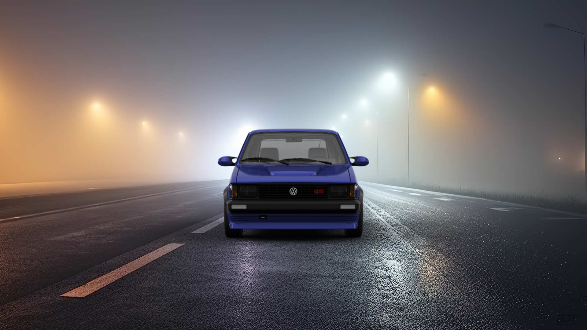 Volkswagen Rabbit GTI Mk1 3 Door Hatchback 1984