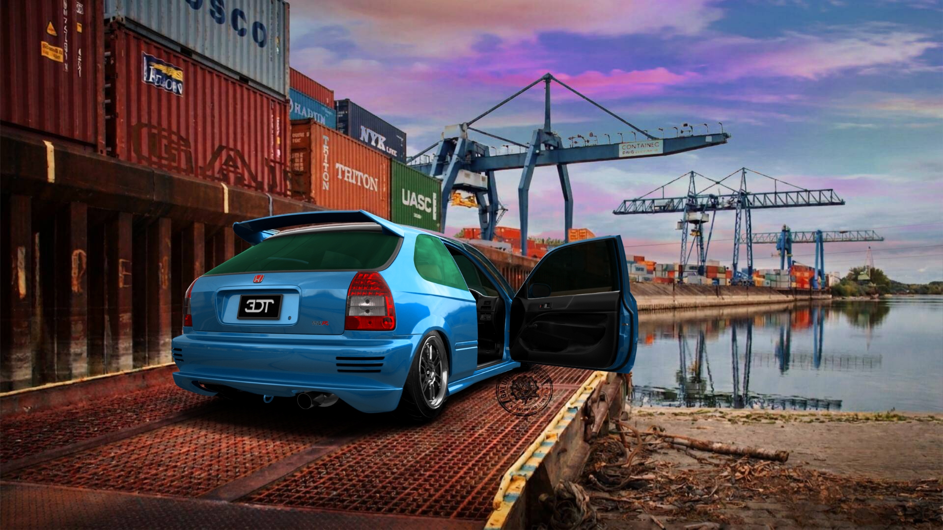 Honda Civic 3 Door Hatchback 1997 Images