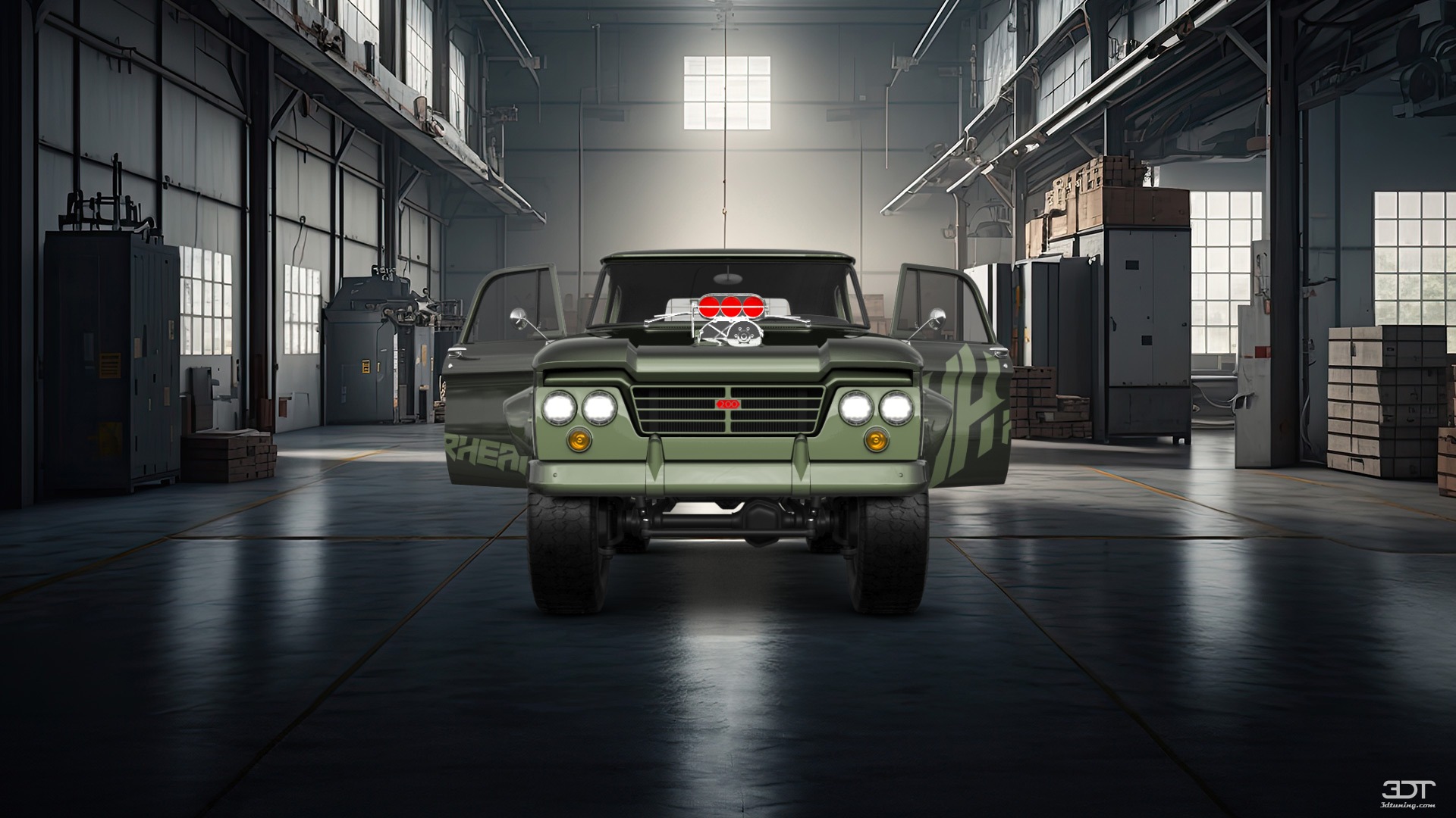 Dodge Power Wagon 4 Door pickup truck 1964