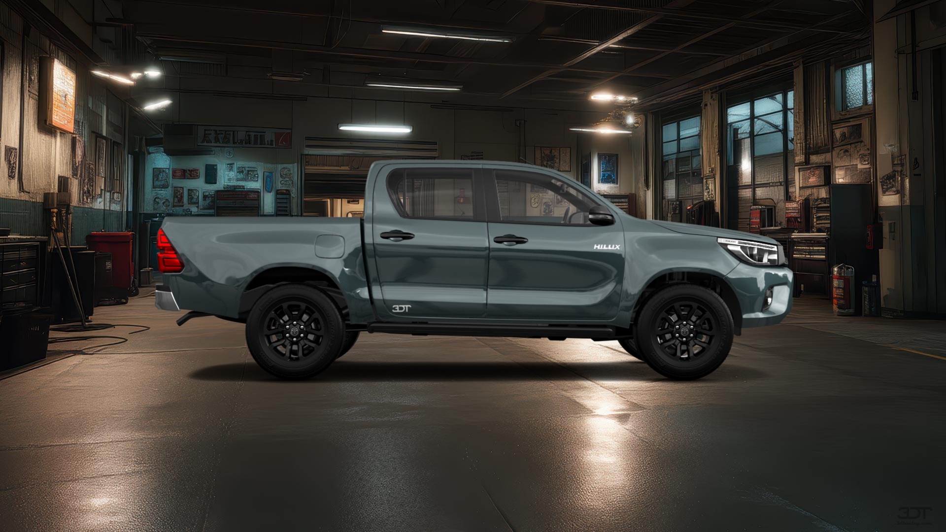 Toyota Hilux Double Cab 4 Door pickup truck 2015 tuning
