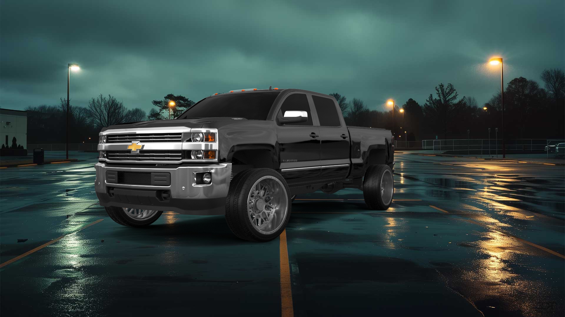 Chevrolet Silverado 2500 4 Door pickup truck 2015 tuning