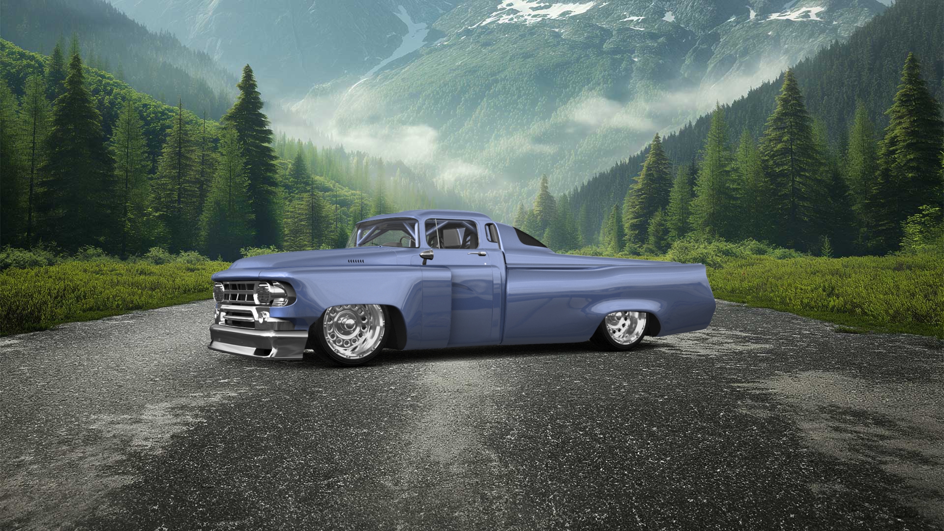 Dodge C series 2 Door pickup truck 1958 tuning