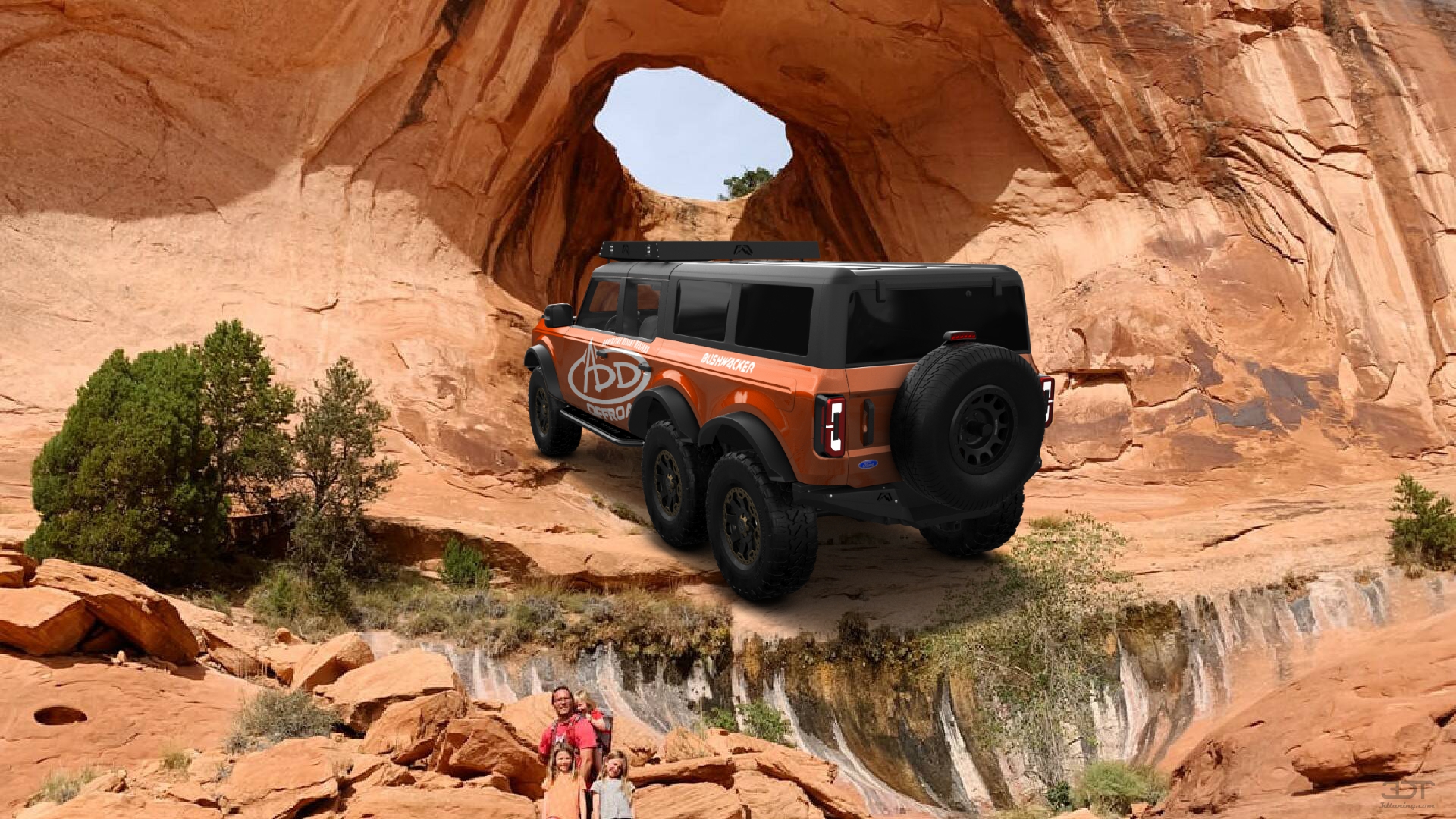 Ford Bronco 6X6 4 Door pickup truck 2021