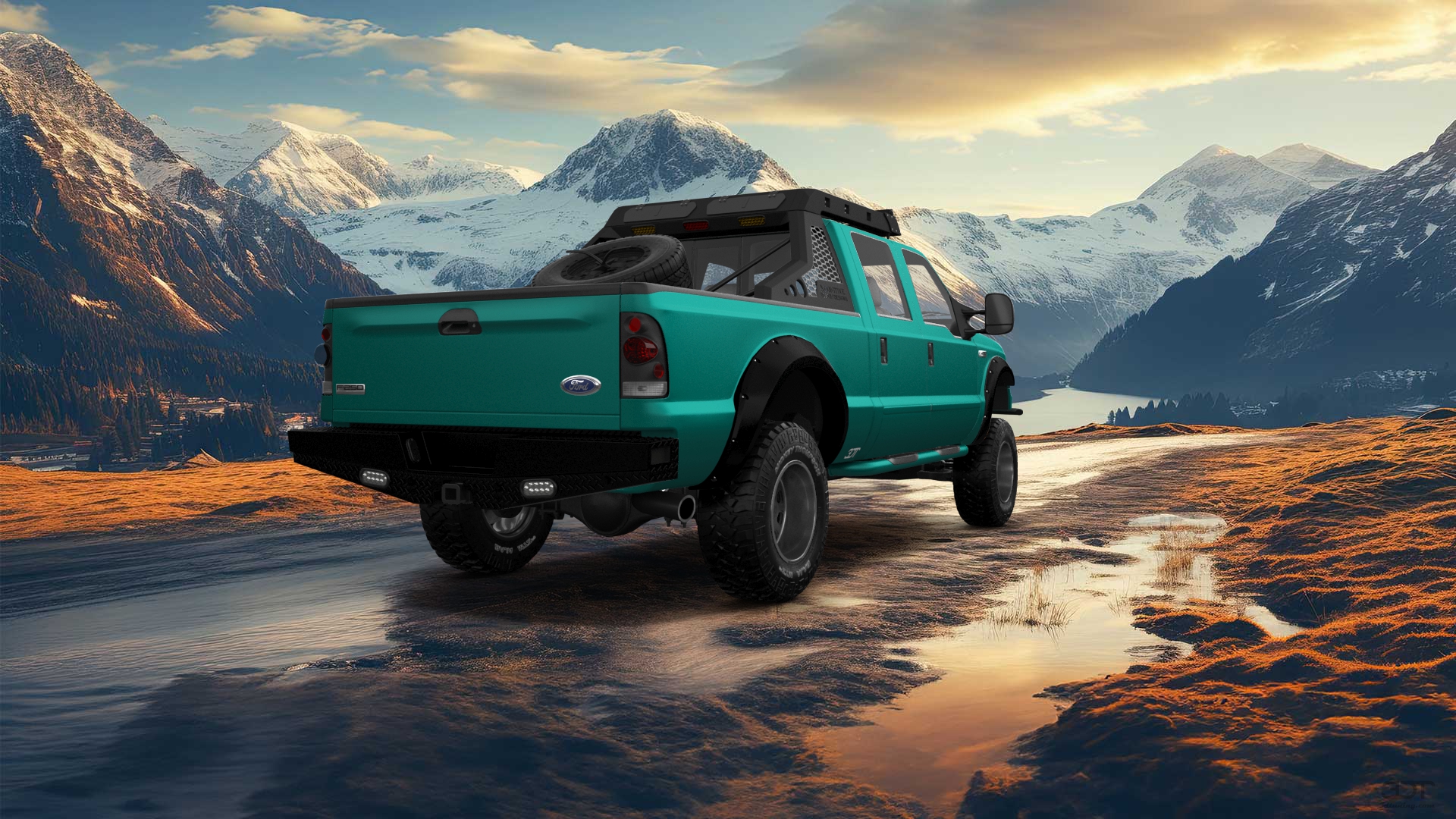 Ford F-250 Crew Cab 4 Door pickup truck 1999 tuning