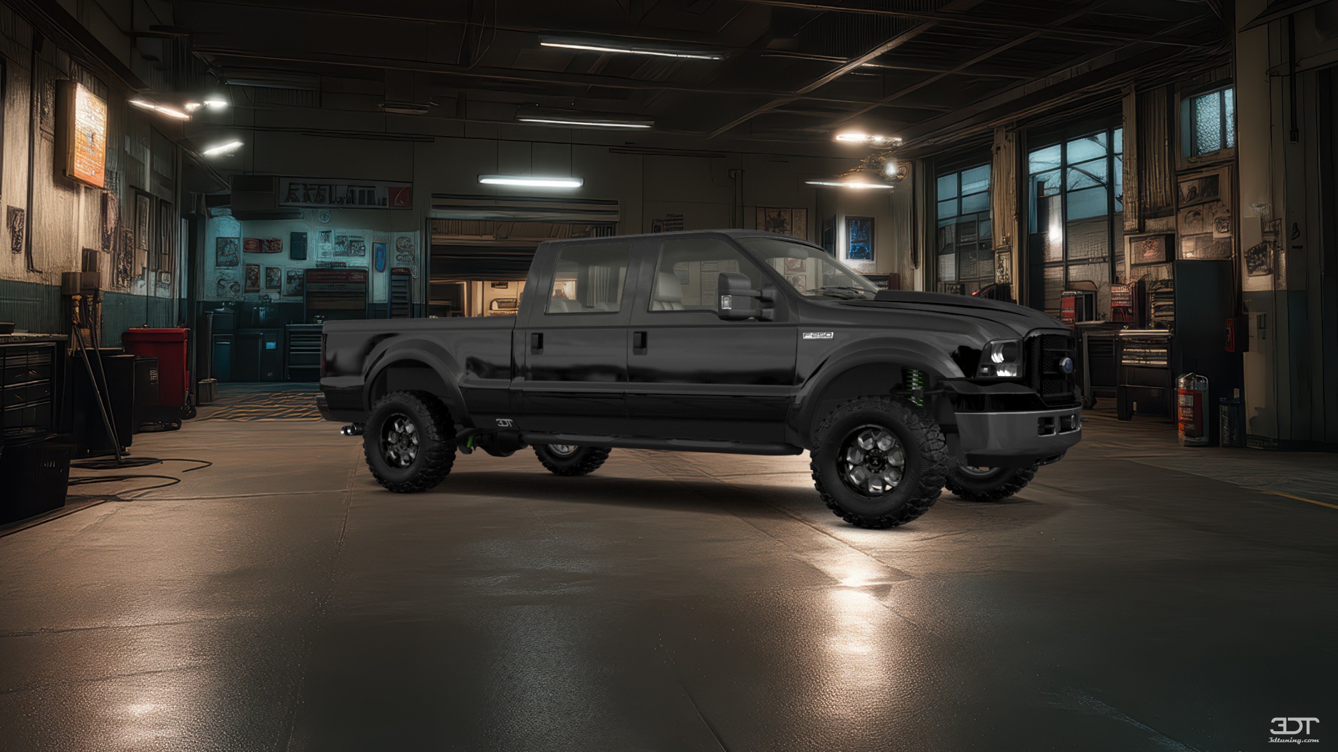 Ford F-250 Crew Cab 4 Door pickup truck 1999 tuning