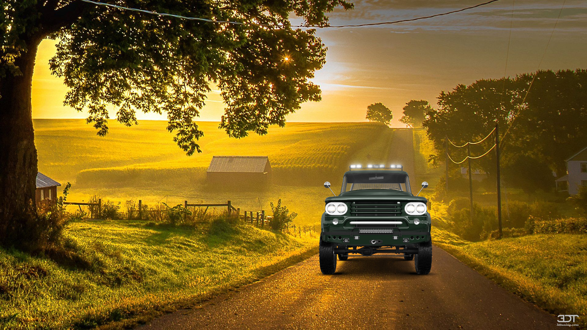 Dodge Power Wagon W300 2 Door pickup truck 1958