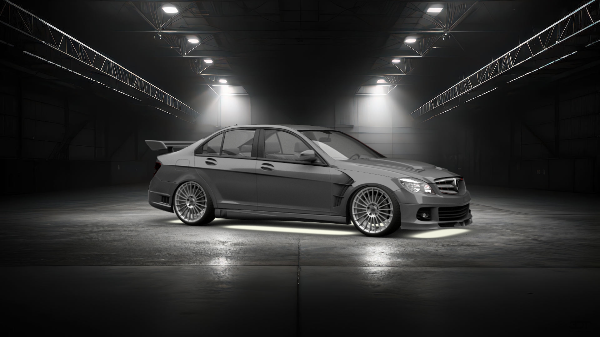 Mercedes C class Sedan 2007 tuning