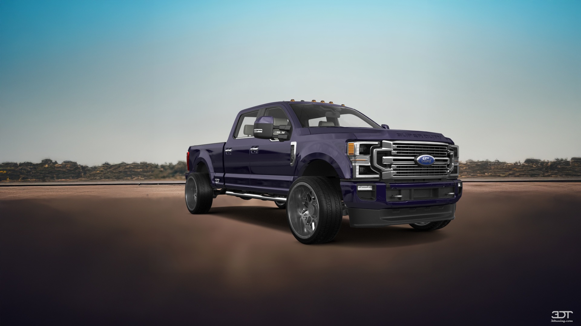 Ford F-250 4 Door pickup truck 2021 tuning