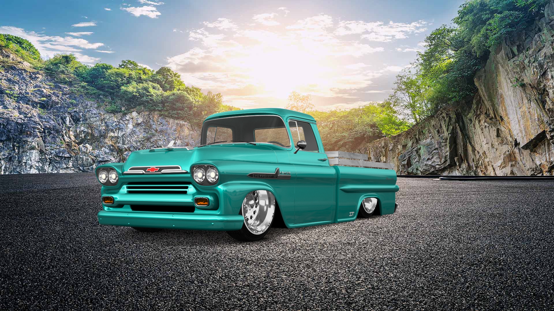 Chevrolet Apache 2 Door pickup truck 1958 Images