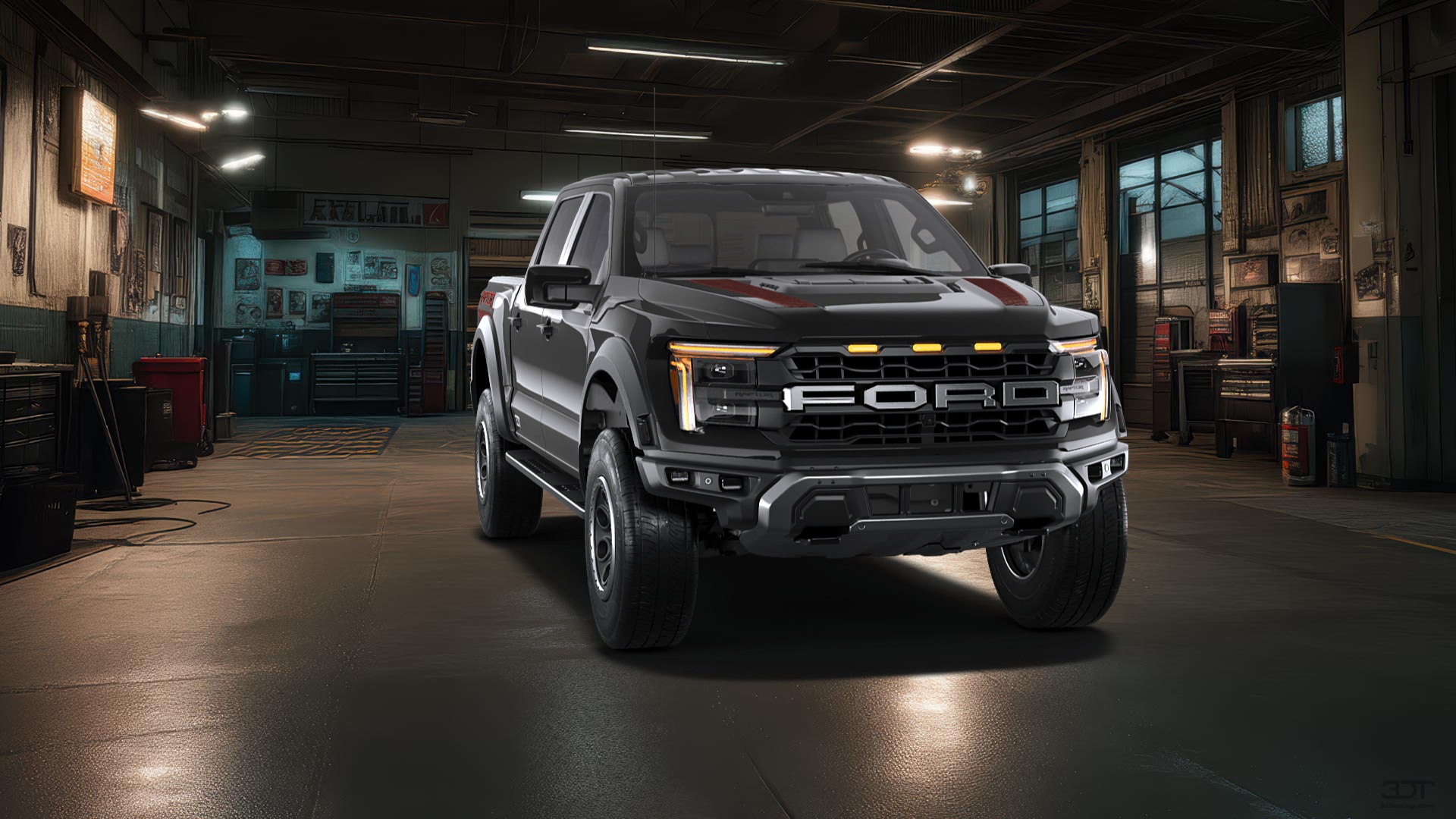 Ford F-150 Raptor 4 Door pickup truck 2024 tuning