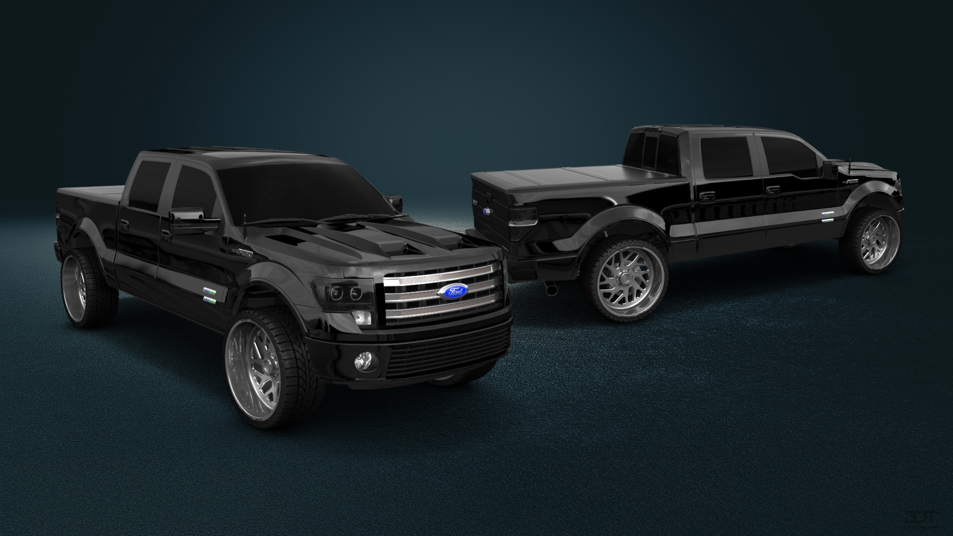 Ford F-150 Crew Cab 4 Door pickup truck 2013 tuning