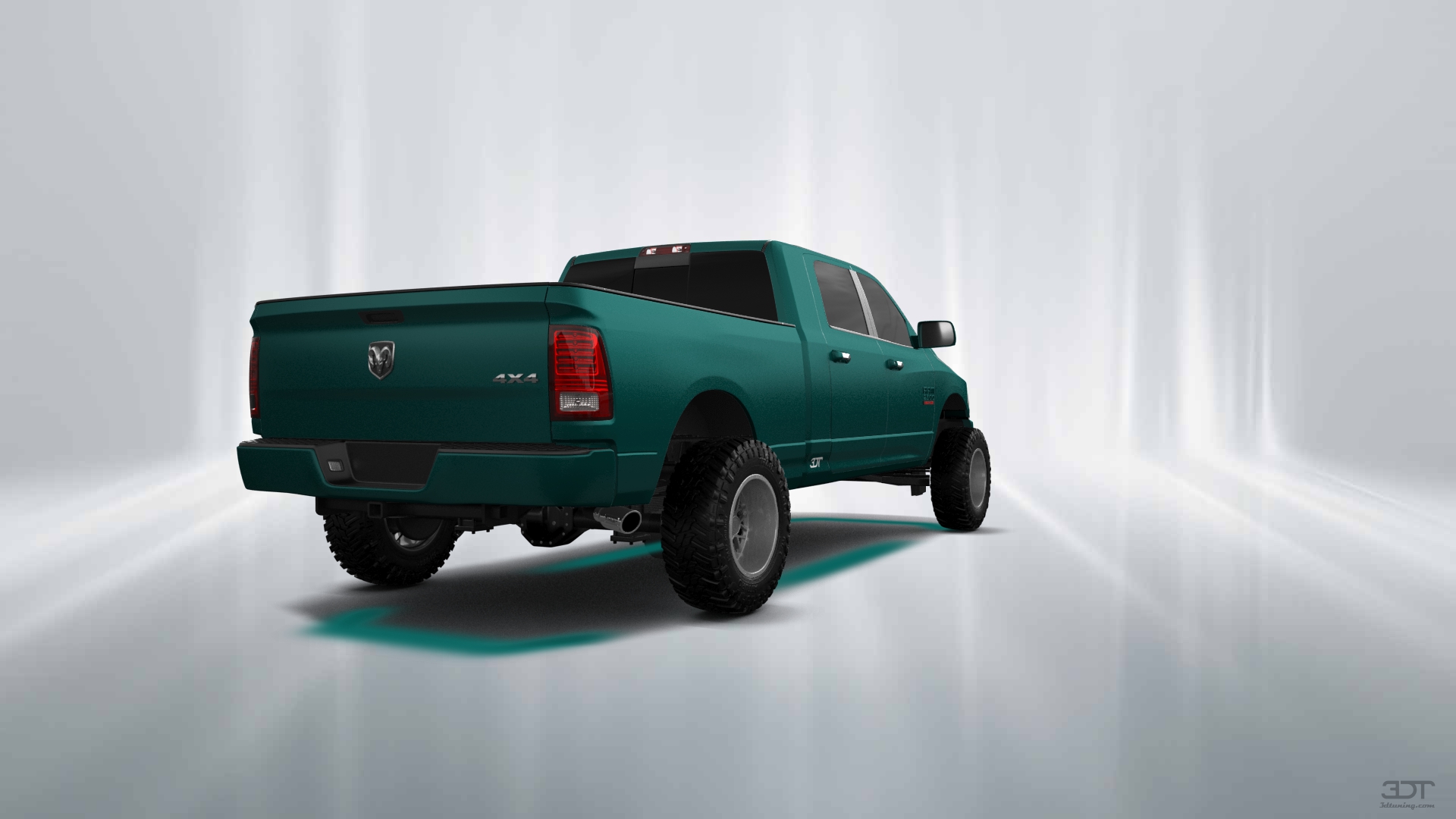 Dodge Ram 2500 Mega Cab 6.4 ft box 4 Door pickup truck 2010 tuning