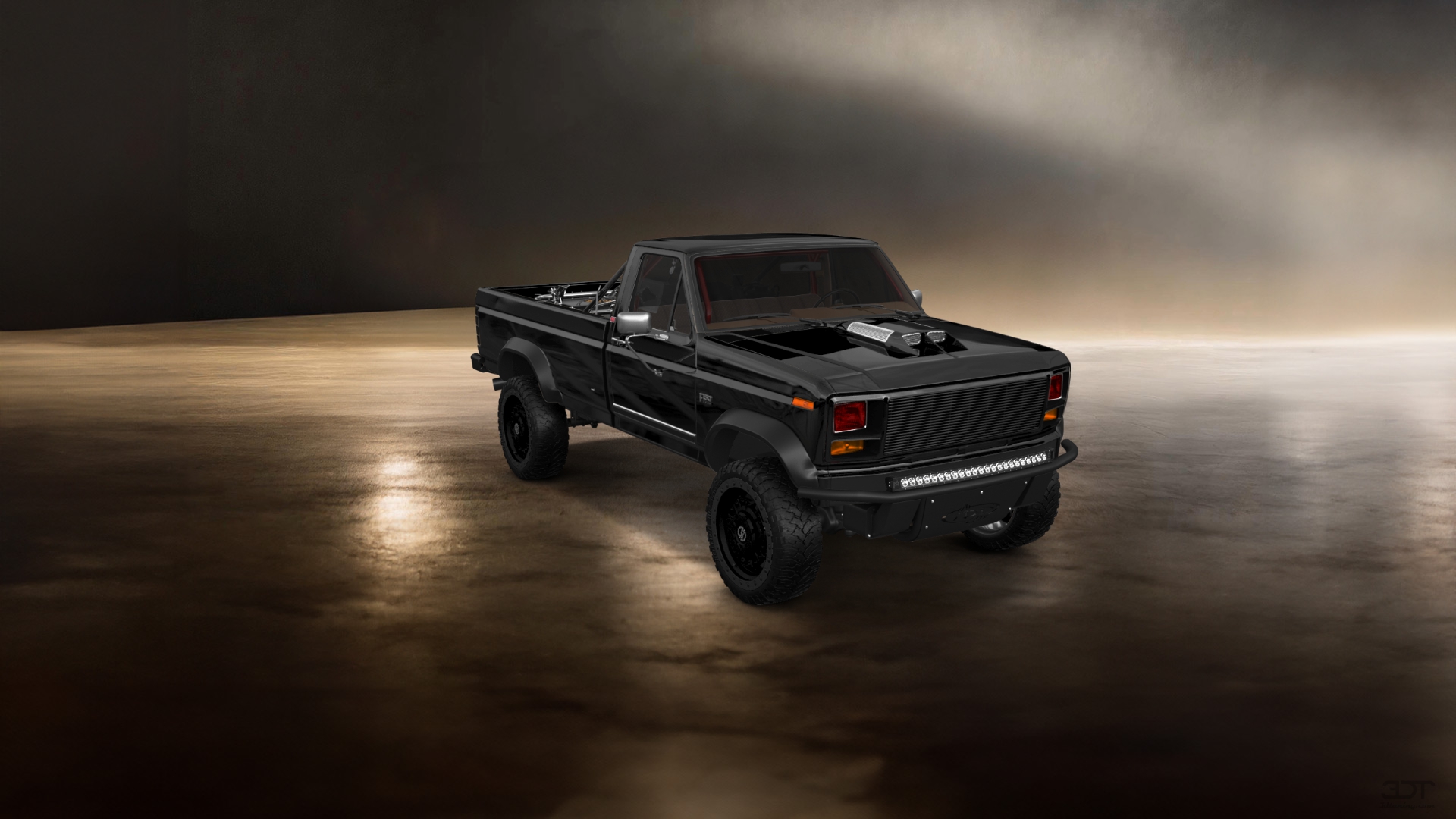 Ford F-150 2 Door pickup truck 1986 tuning