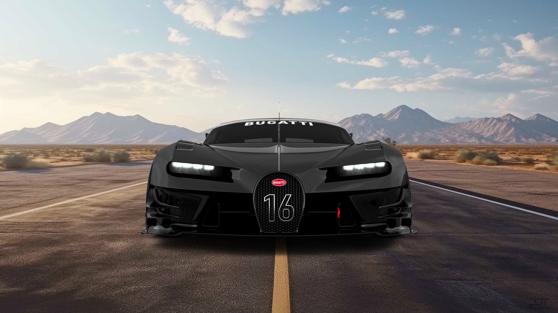 Bugatti Vision GT Supercar 2015