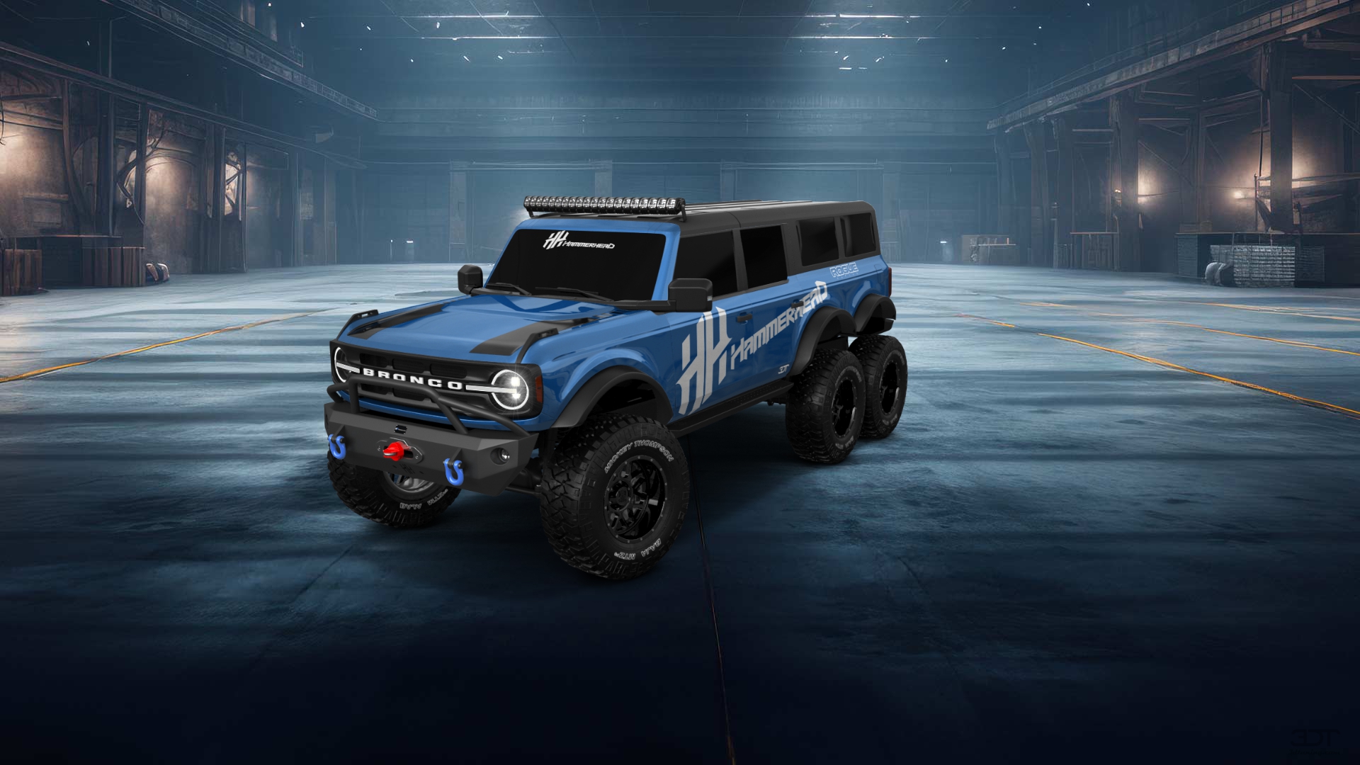 Ford Bronco 6X6 4 Door pickup truck 2021
