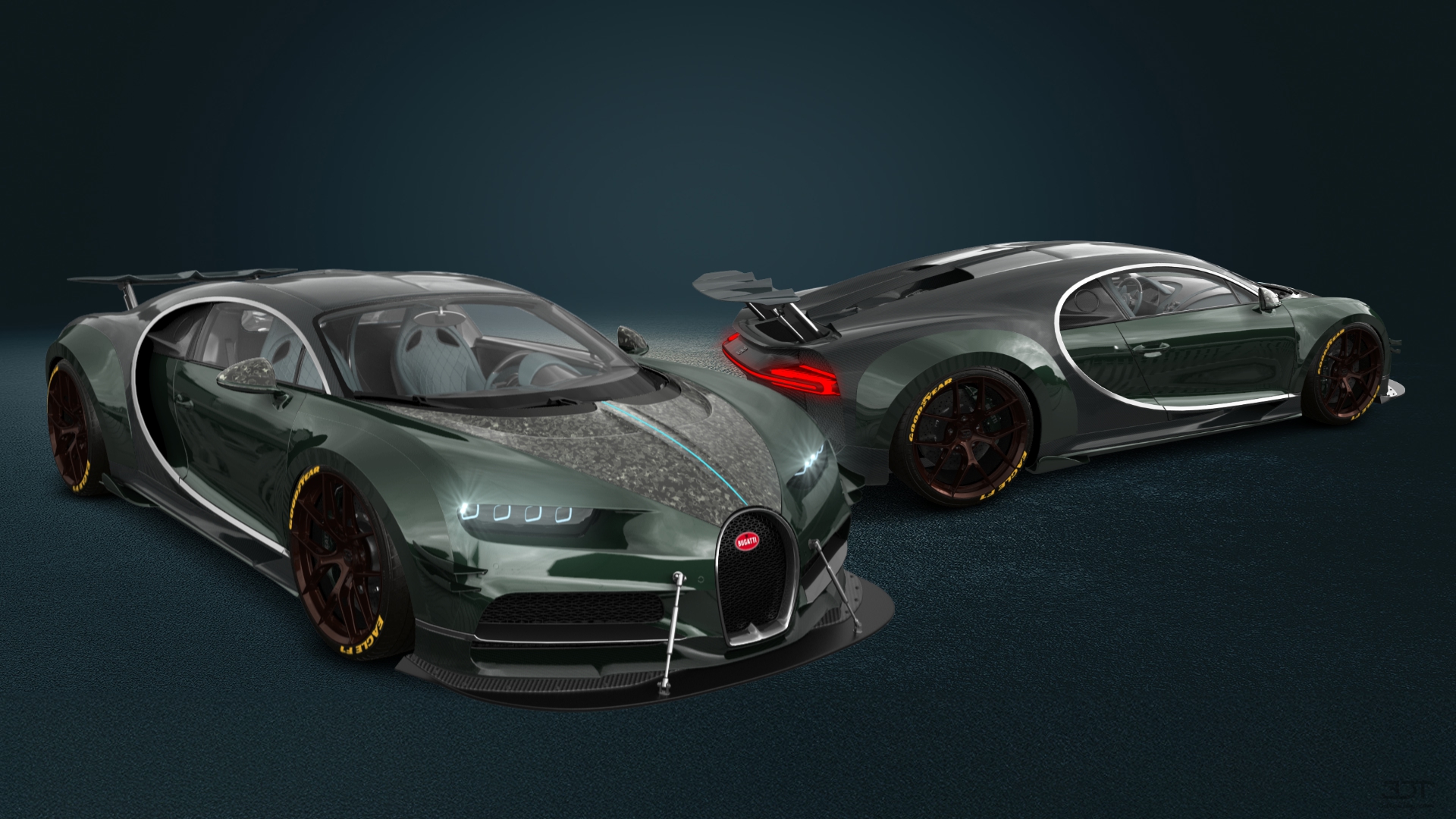 Bugatti Chiron 2 Door Coupe 2016
