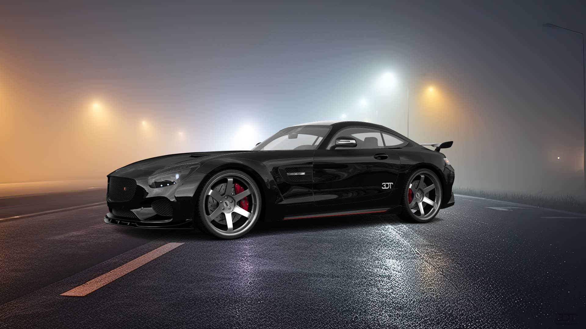 Mercedes AMG GT 2 door fastback coupe 2016