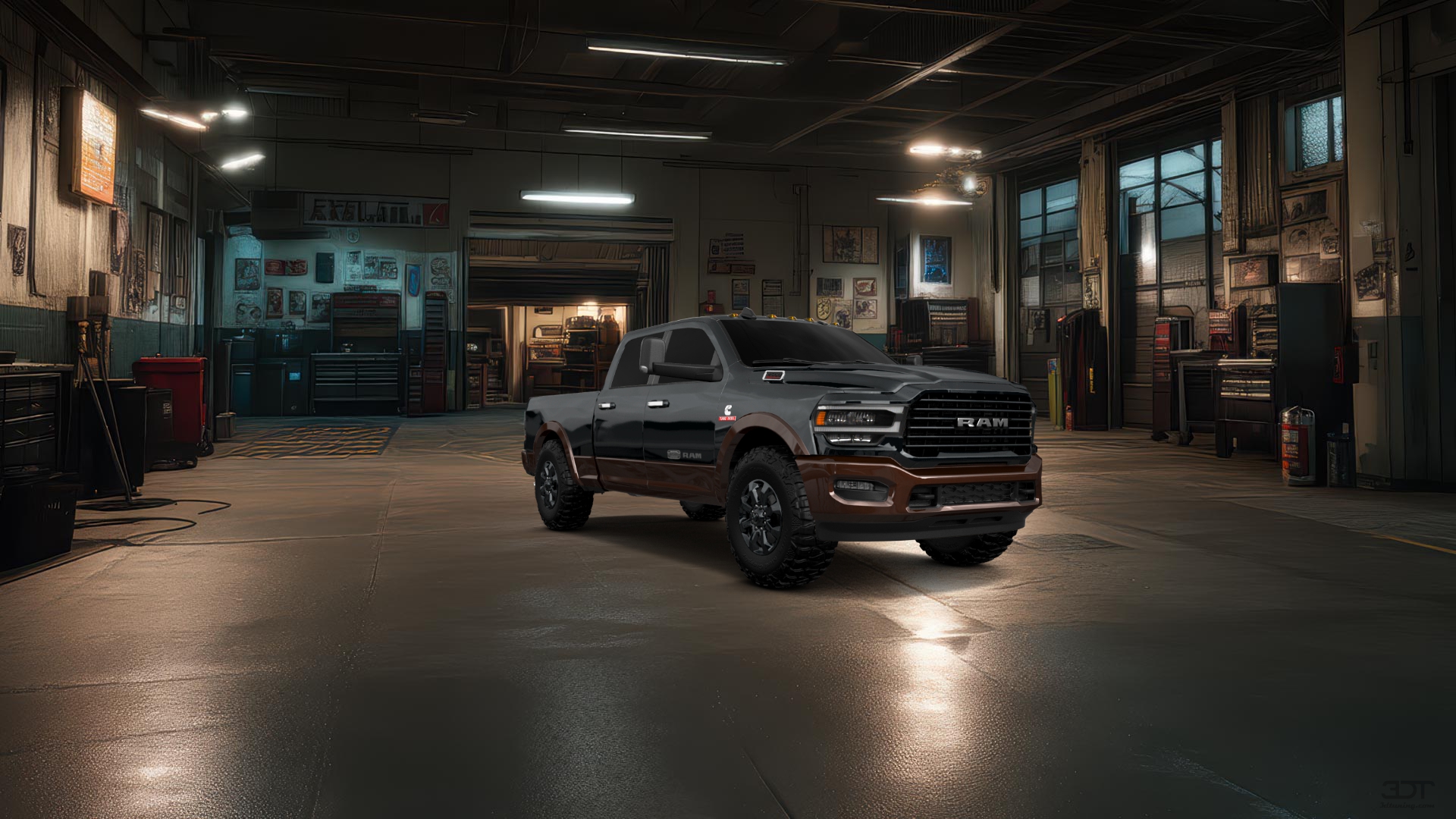 Dodge Ram 2500 4 Door pickup truck 2020 tuning