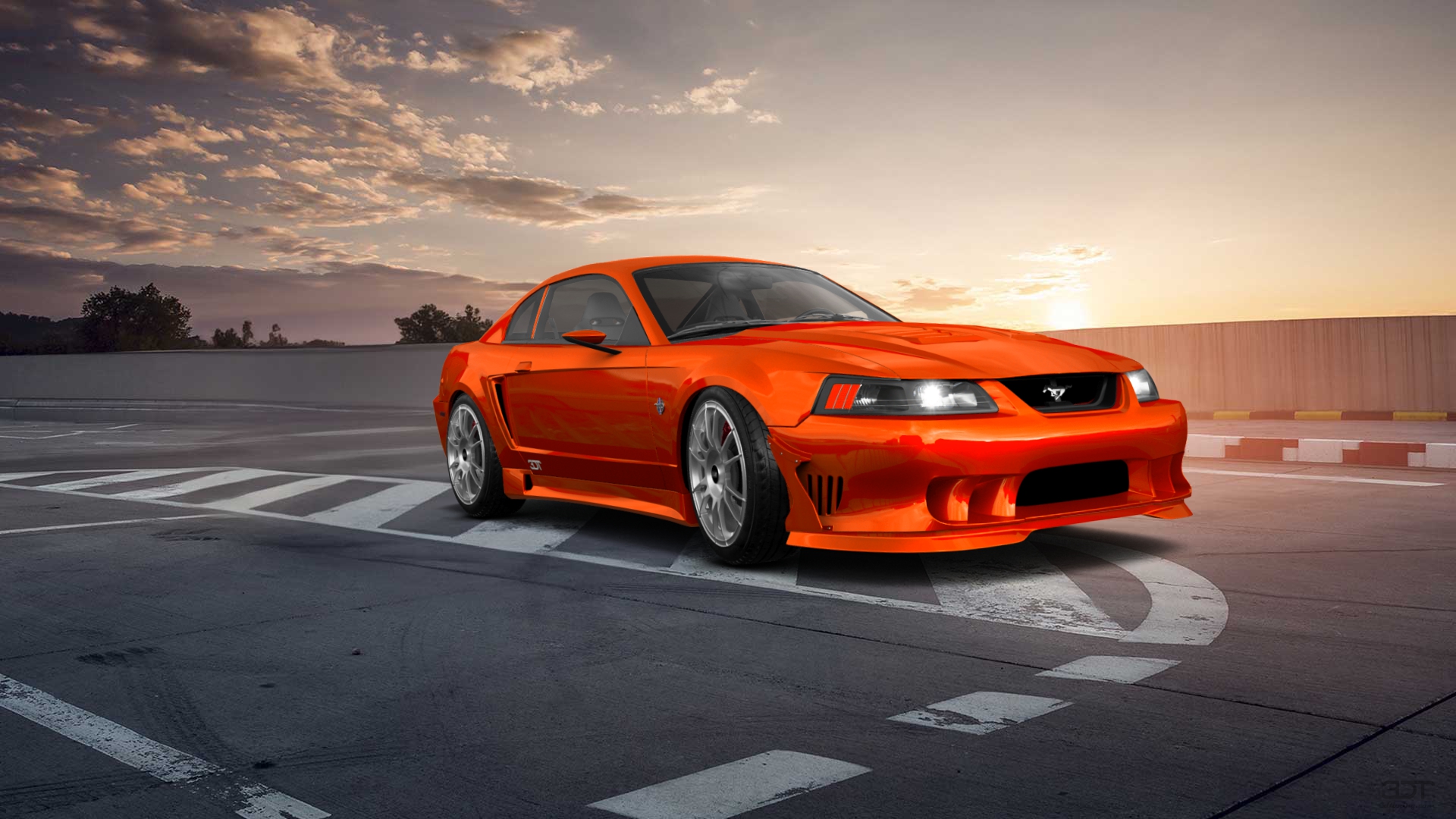 Ford Mustang 2 Door Coupe 2000 tuning
