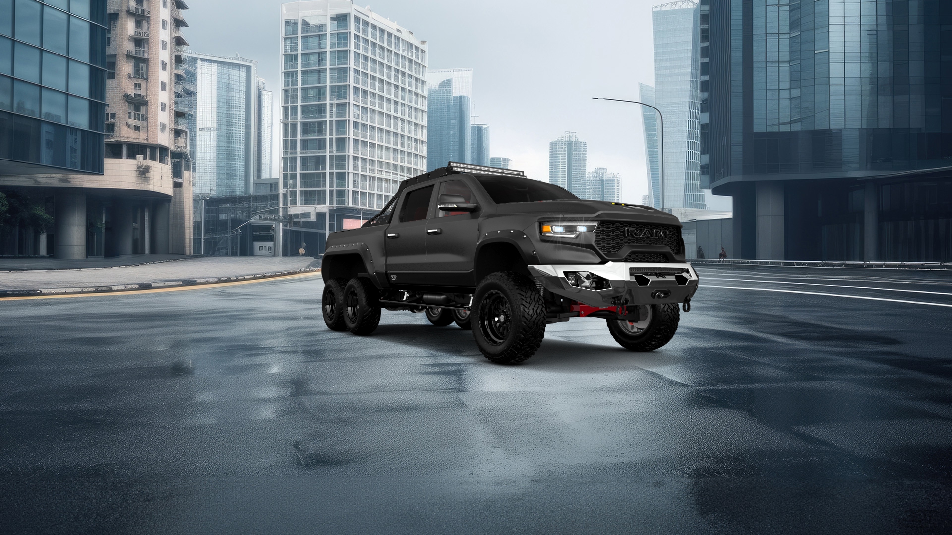 Dodge Ram Hennessey Mammoth 6X6 Truck 2021 tuning