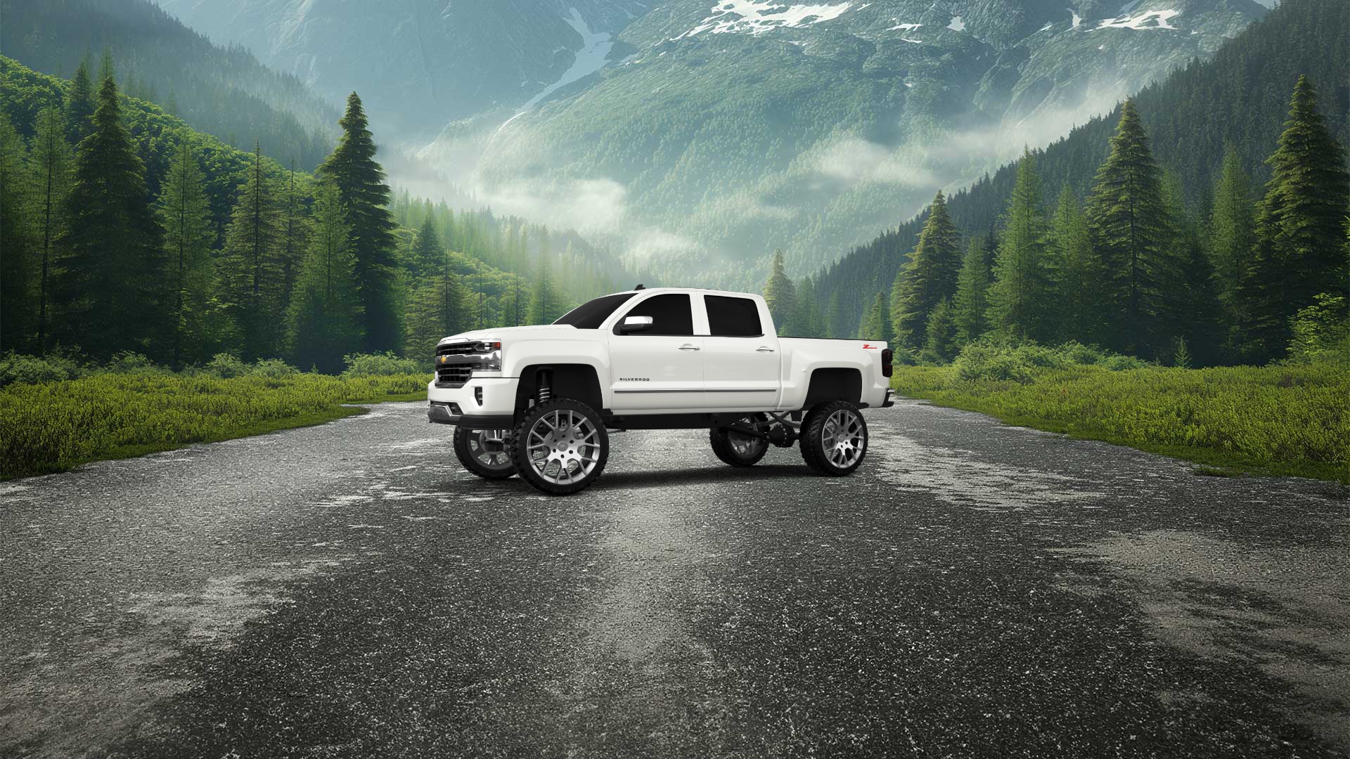 Chevrolet Silverado 1500 4 Door pickup truck 2016