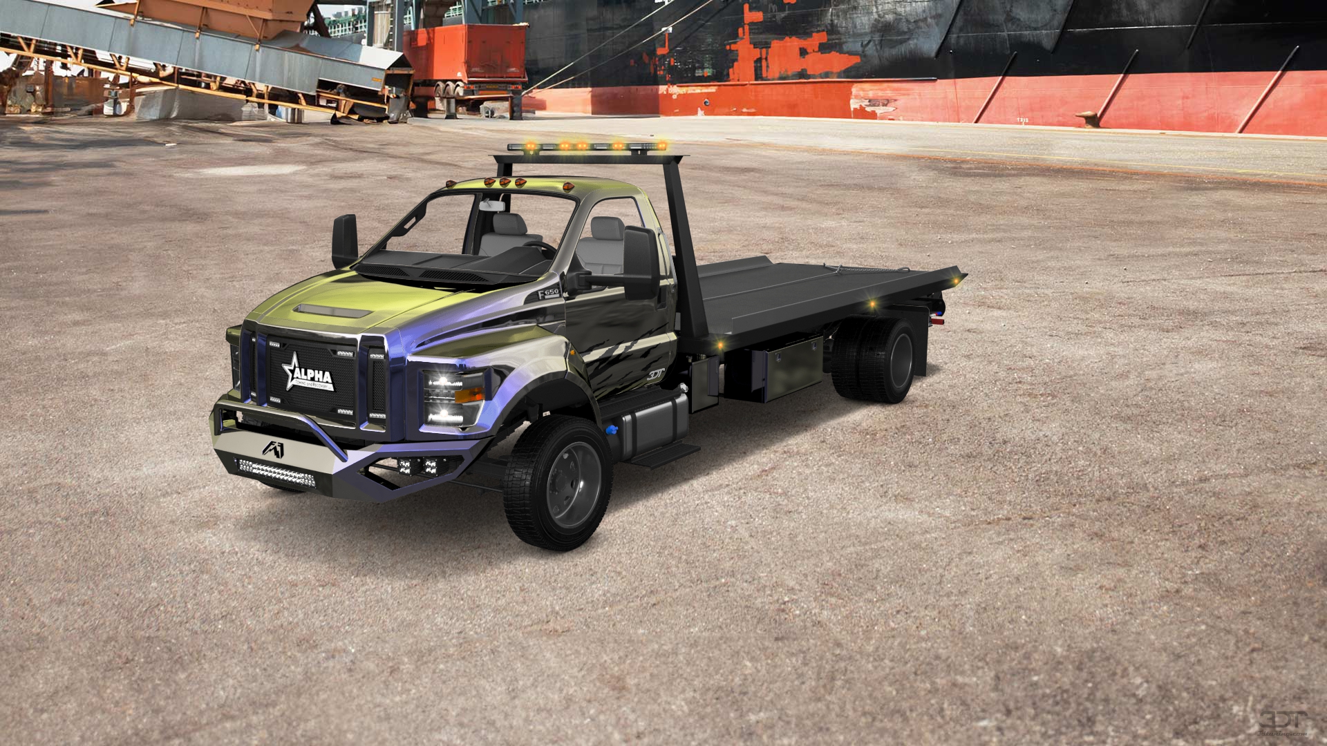 Ford F-650 Tow Truck Pickup 2016 tuning