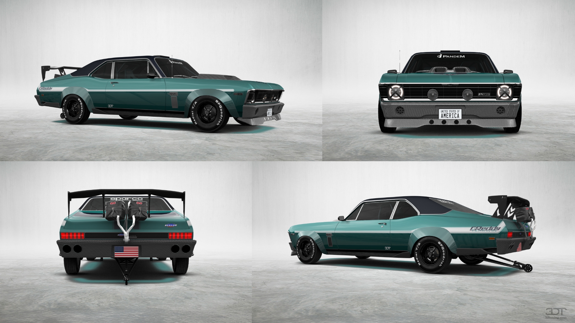 Chevrolet Chevy II Nova 2 Door Coupe 1968